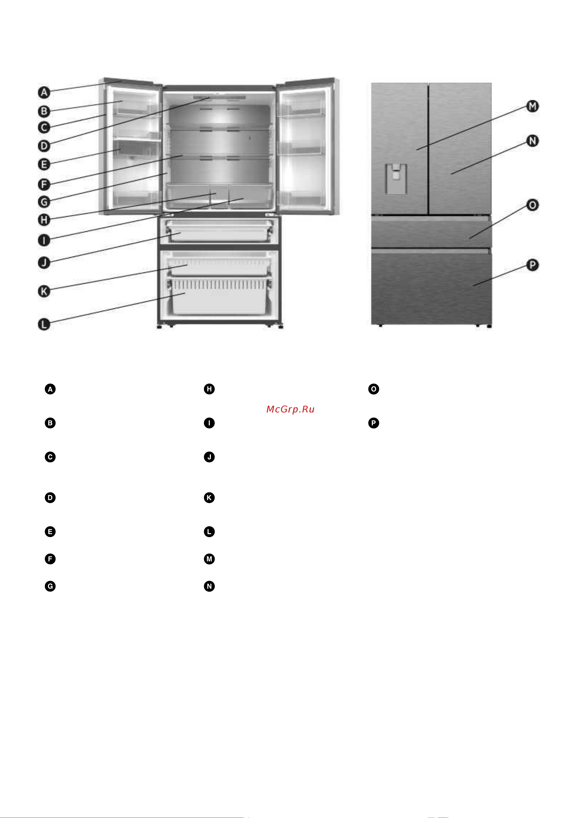 Weissgauff WFD 587 NoFrost Premium Water Dispenser Руководство по эксплуатации онлайн [9/34] 883910