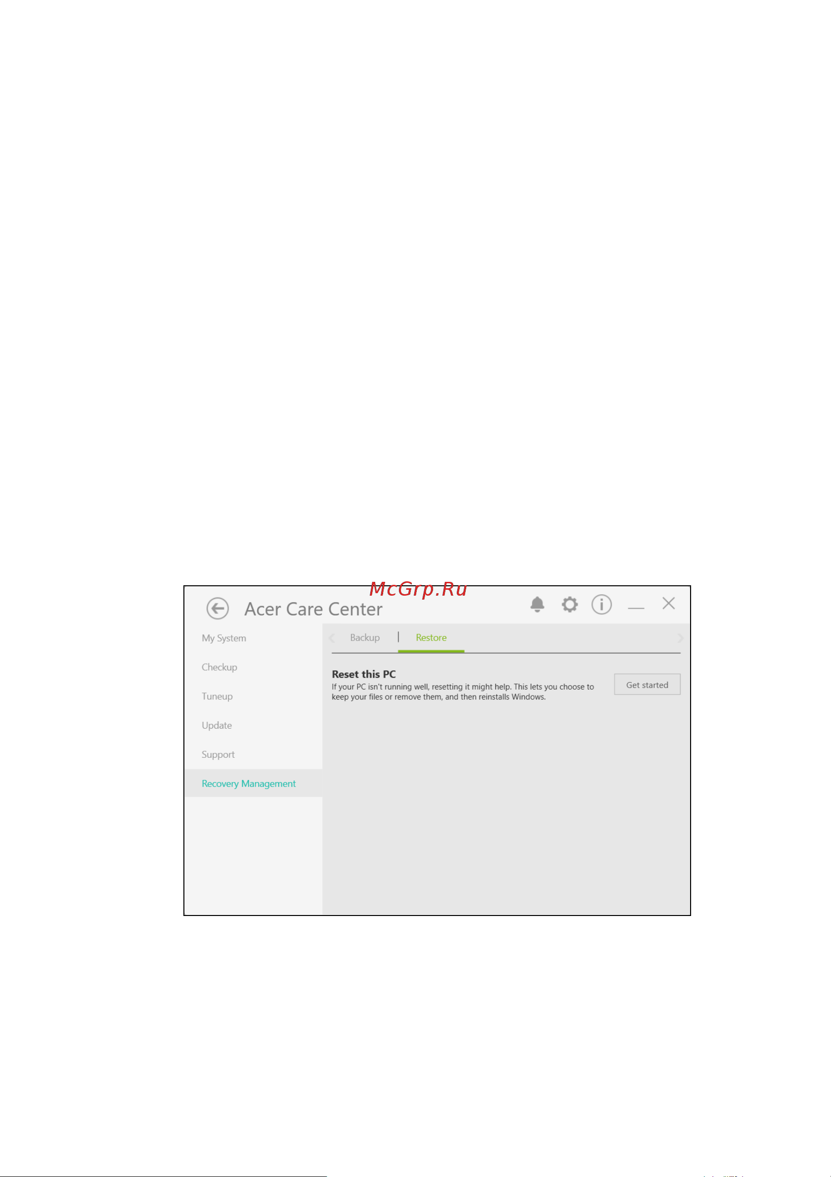 Acer EX215-23-R6F9 NX.EH3CD.004 Руководство по эксплуатации онлайн [37/85] 901114