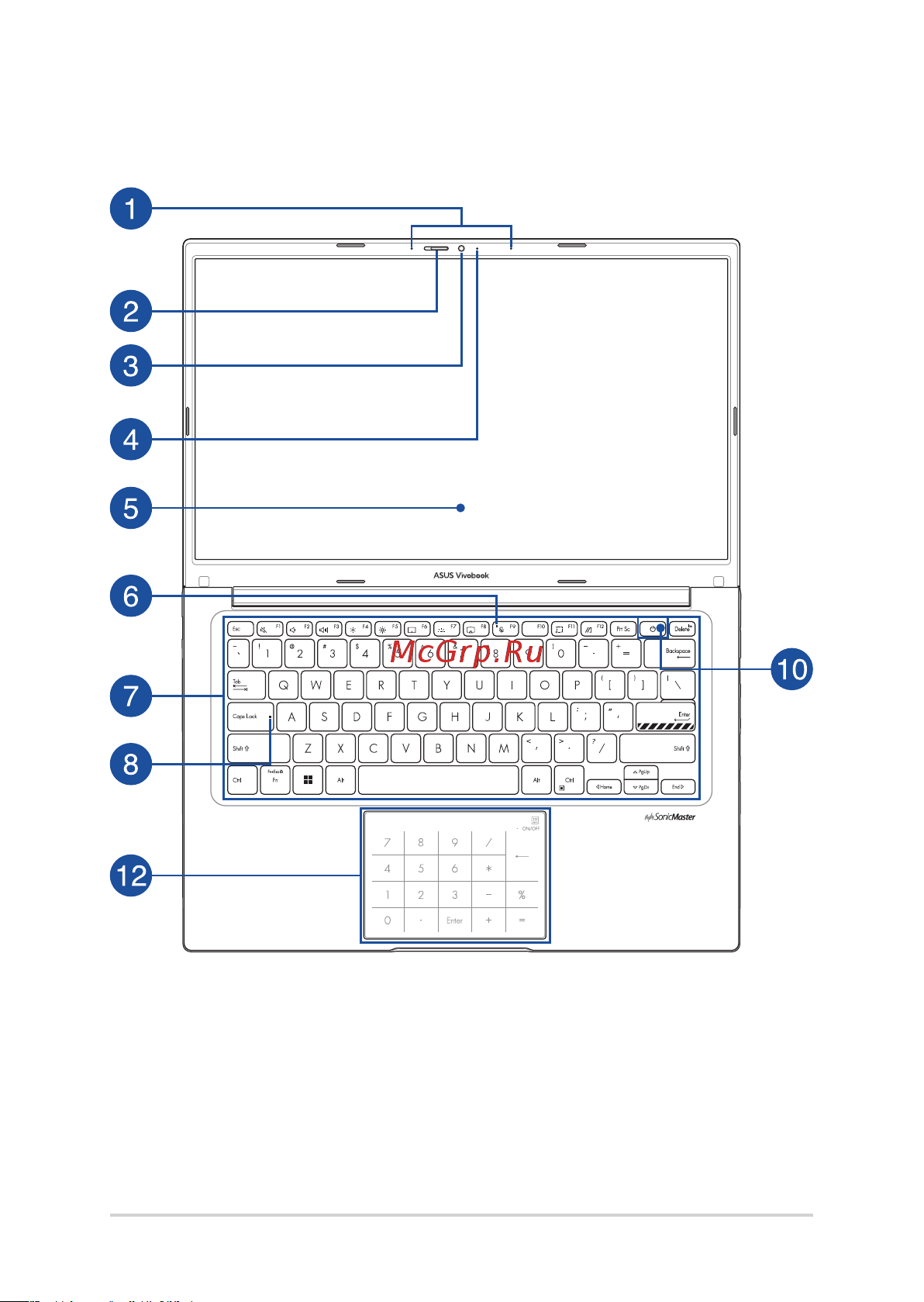 Asus X1404VA-EB416W 90NB10I1-M00D70 Руководство по эксплуатации онлайн [17/105] 883983