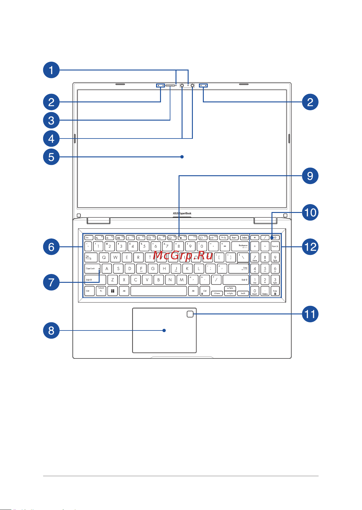 Asus B1502CBA-BQ3000X 90NX05U1-M03C10 Руководство по эксплуатации онлайн [17/87] 883975