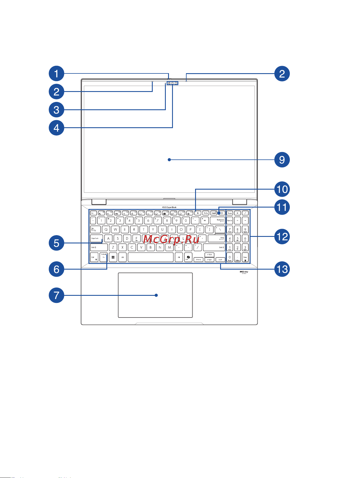 Asus B5604CVA-QY0053X 90NX07A1-M001U0 Руководство по эксплуатации онлайн [17/89] 883982