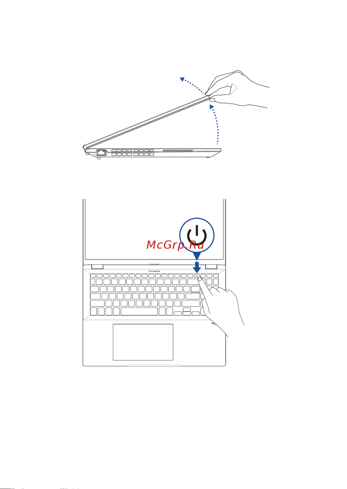 Asus B5604CVA-QY0053X 90NX07A1-M001U0 Руководство по эксплуатации онлайн [34/89] 883982