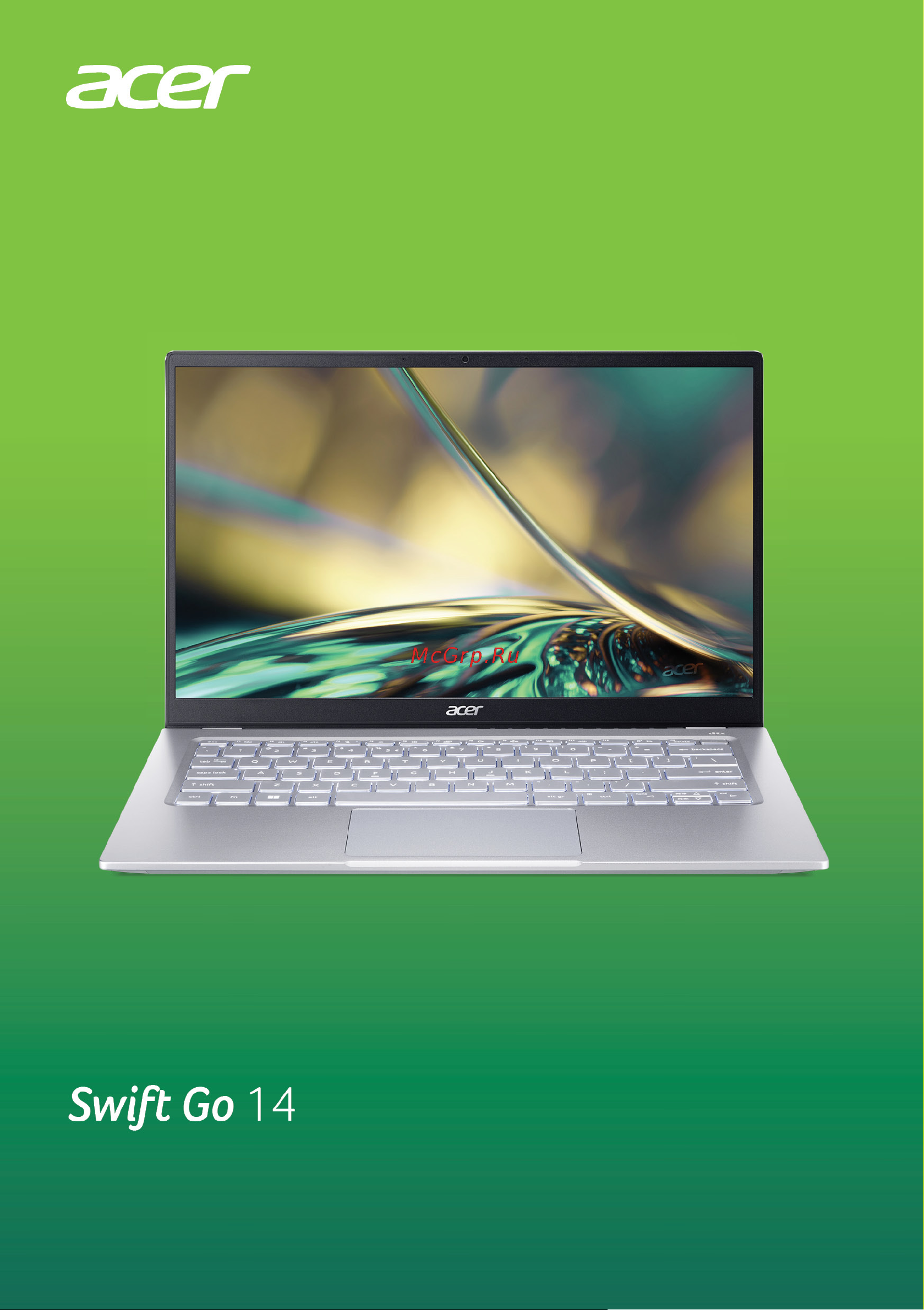 Acer SFG14-41-R2U2 NX.KG3CD.003 Руководство по эксплуатации онлайн