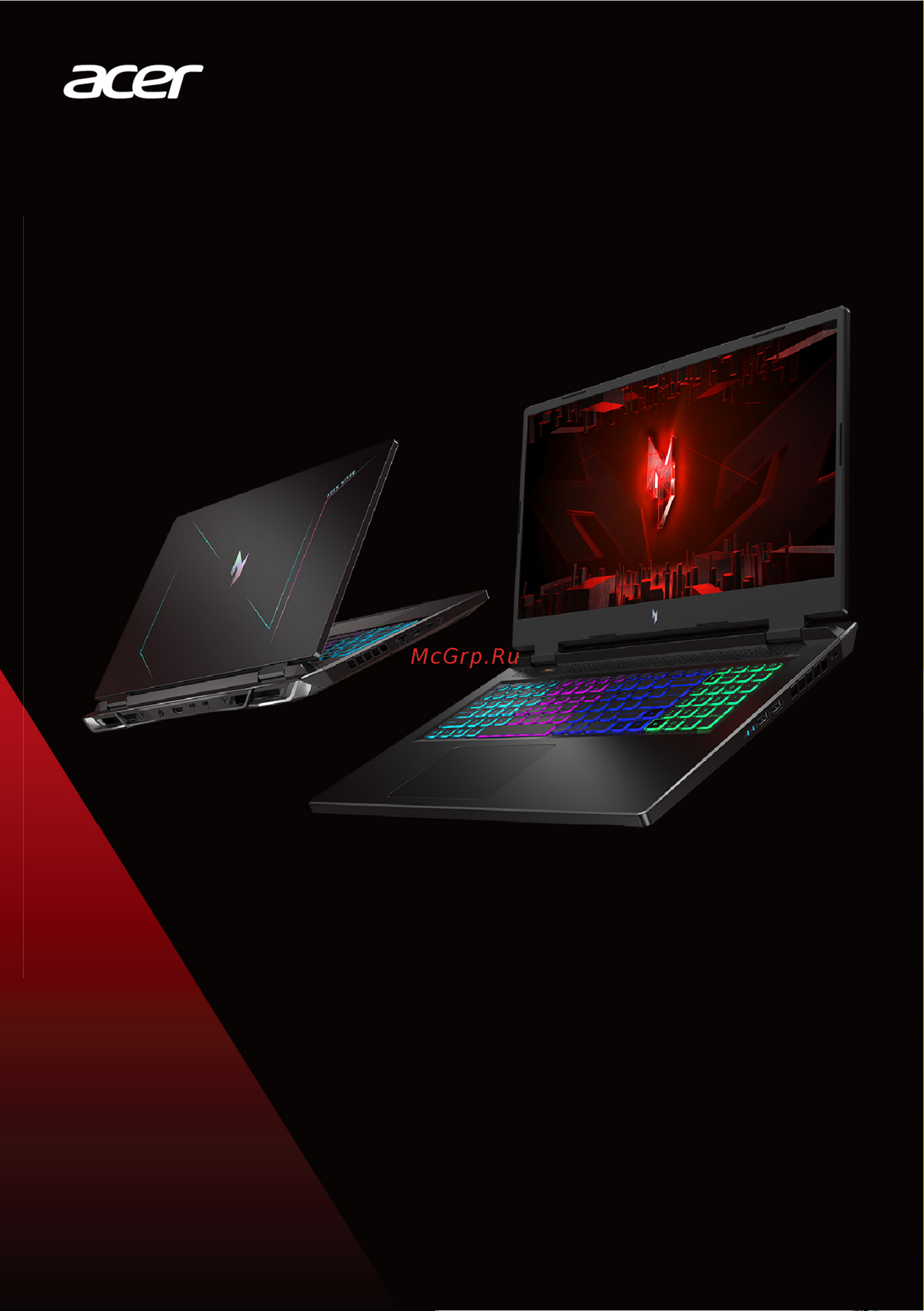 Acer AN17-41-R8P3 NH.QL1CD.001 Руководство по эксплуатации онлайн
