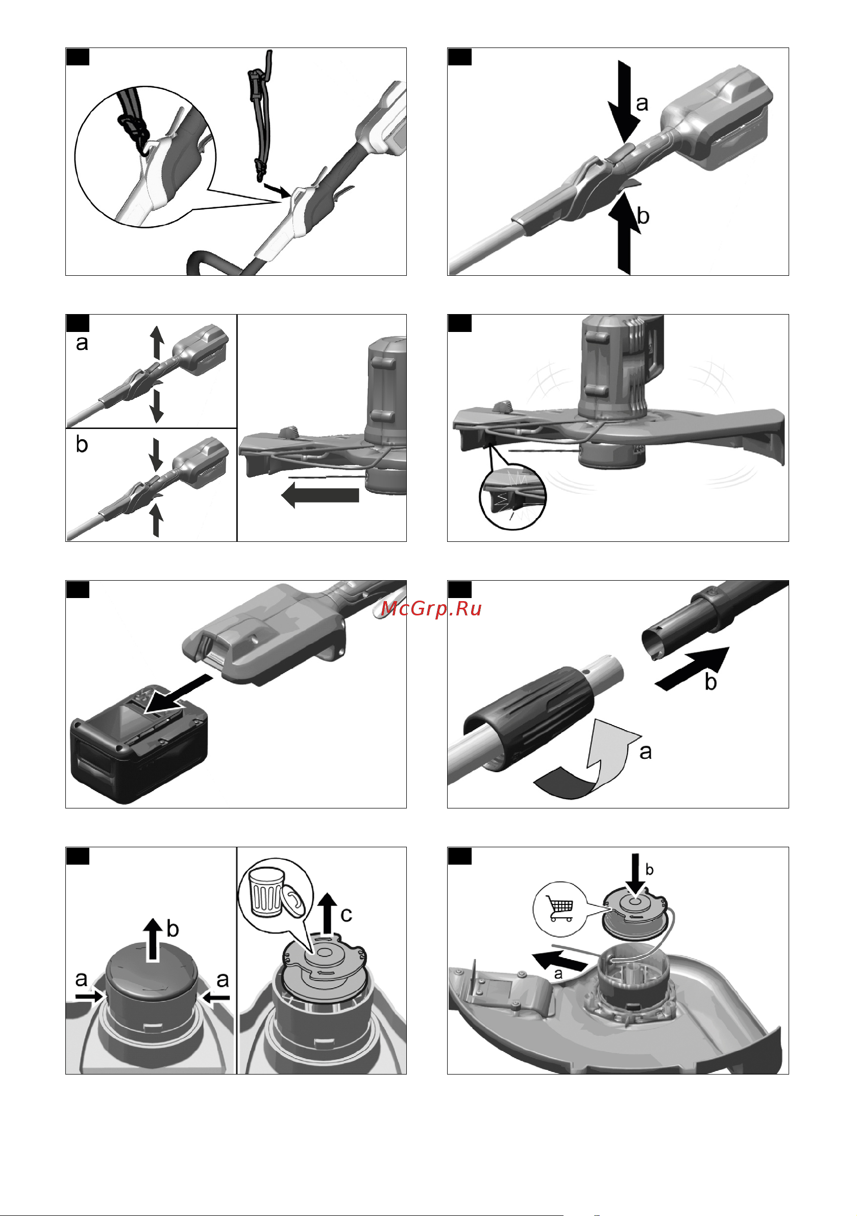 Karcher LTR 36-33 Battery Set 14443510 Руководство по эксплуатации онлайн [4/176] 884207