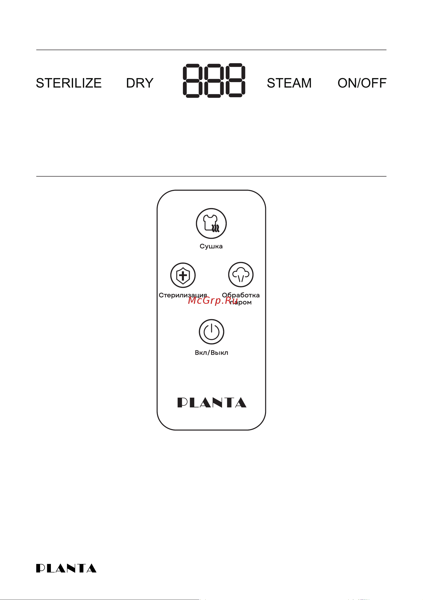 Planta PL-GC100 (3 в 1) Руководство по эксплуатации онлайн [9/16] 884344