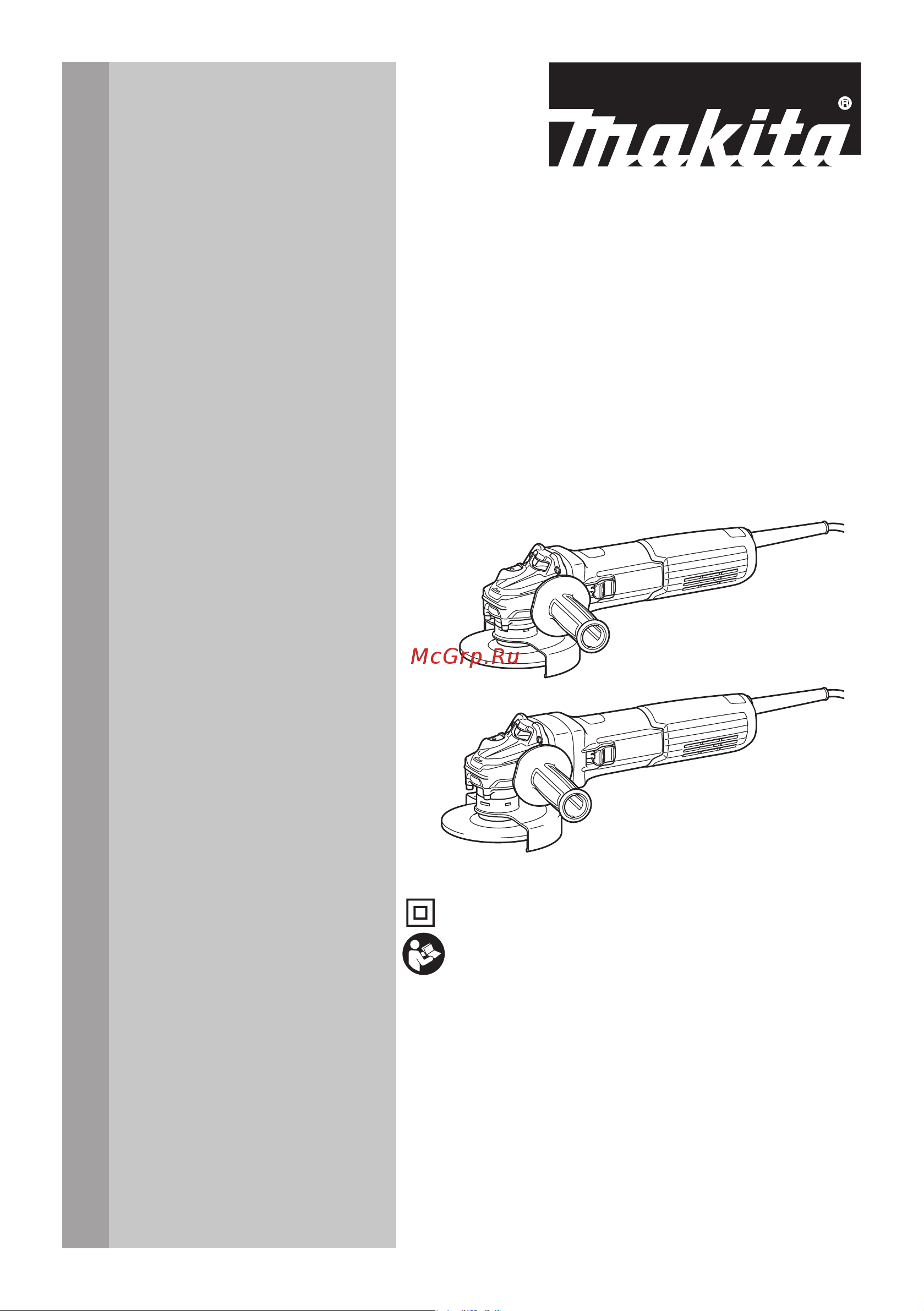 Makita GA5091X01 Руководство по эксплуатации онлайн
