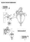 Elektrostandard GLYF-8024D Andromeda черное золото Руководство по эксплуатации