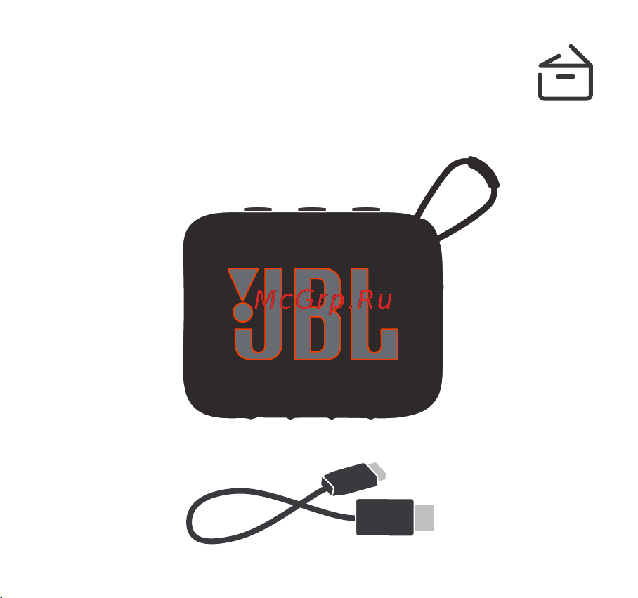JBL GO 4 Black Руководство по эксплуатации онлайн [2/26] 889661