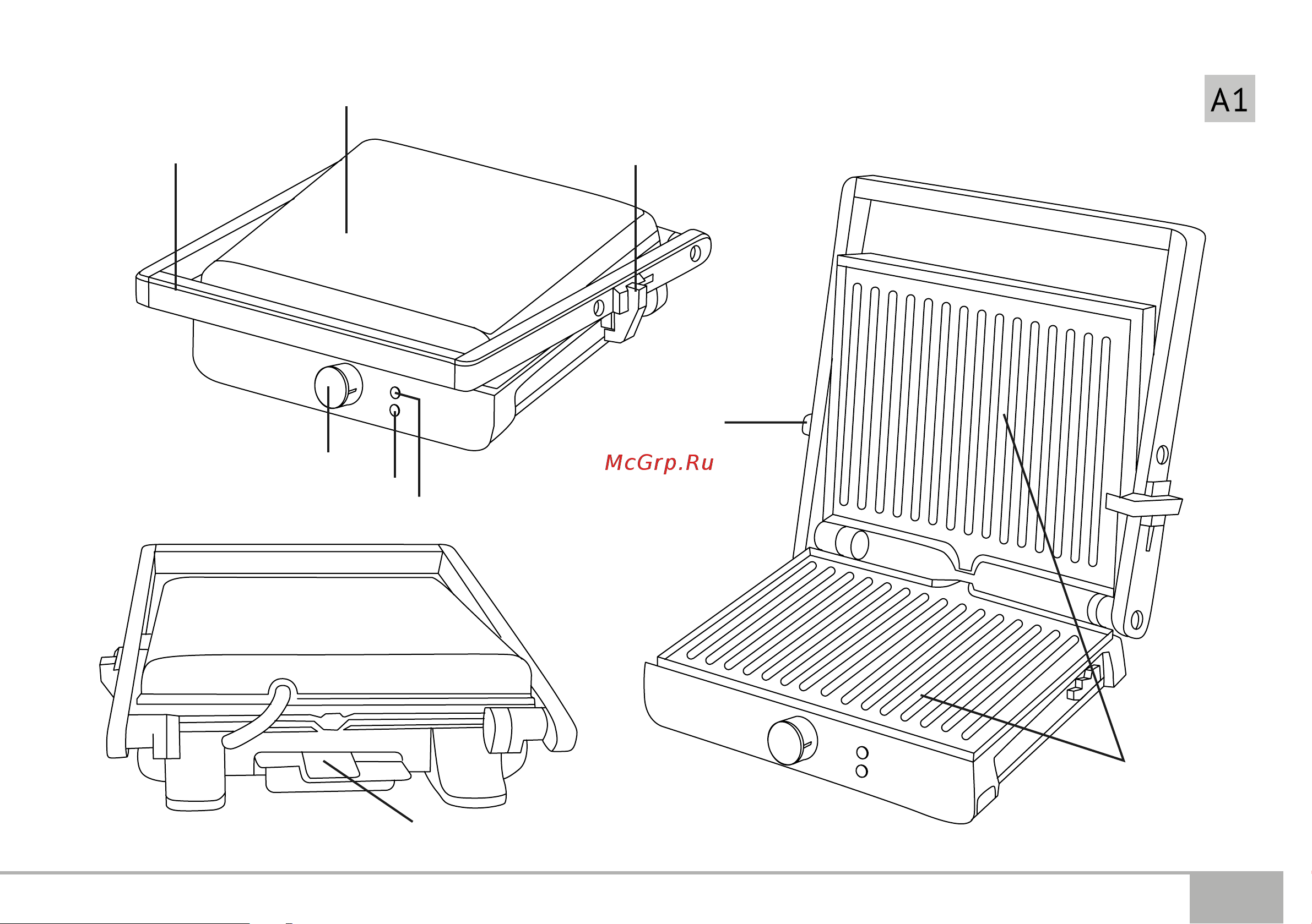 RED Solution SteakPRO RGM-M815P Руководство по эксплуатации онлайн [3/24] 884939