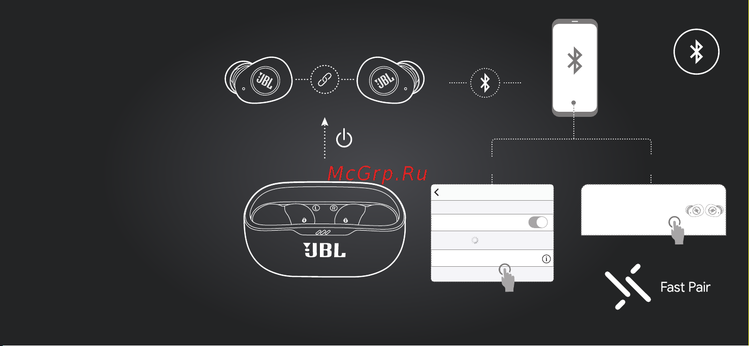 JBL Wave Buds Green Руководство по эксплуатации онлайн [6/35] 889114