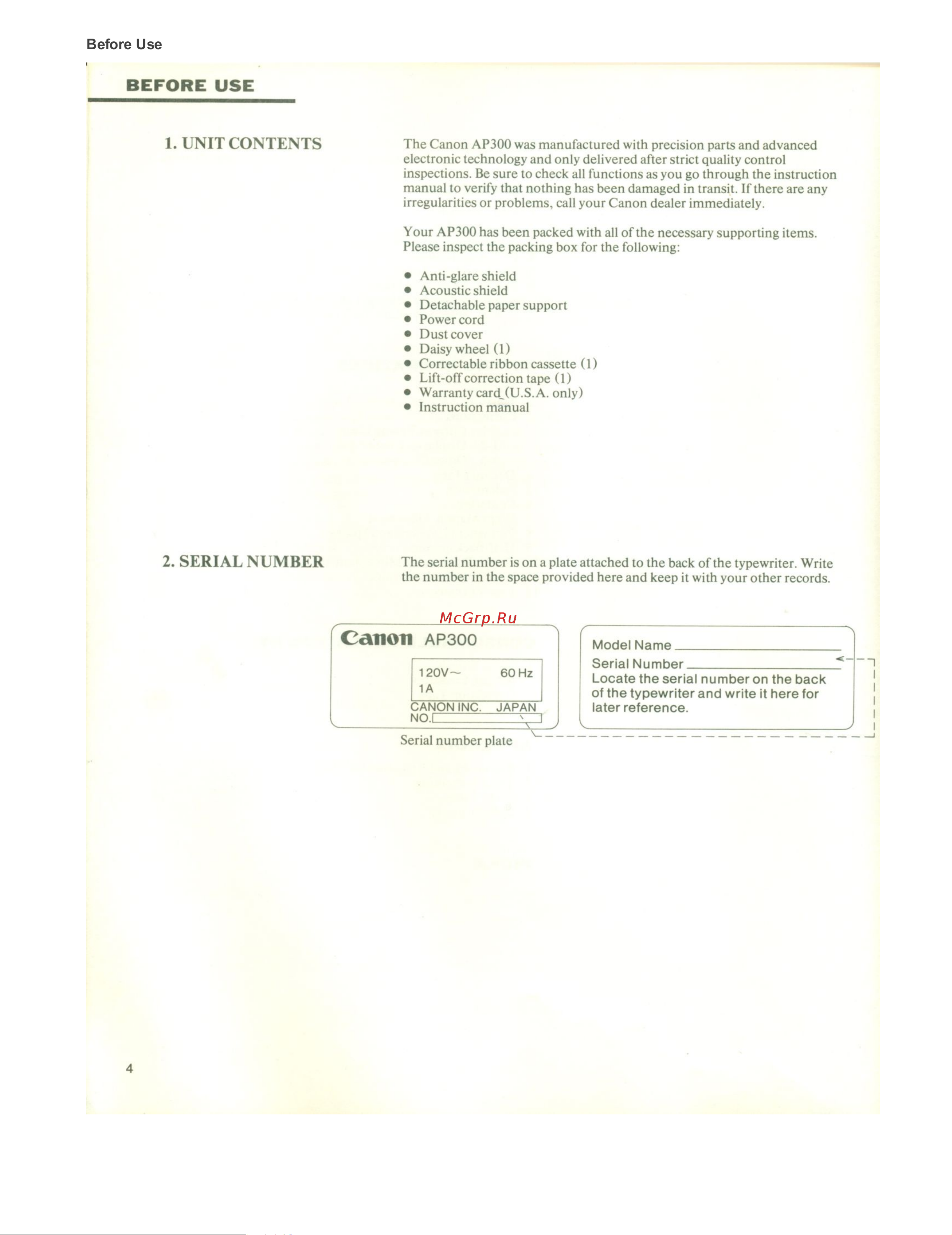 Avision AP30 000-1051A-0KG Руководство по эксплуатации онлайн [4/27] 885185