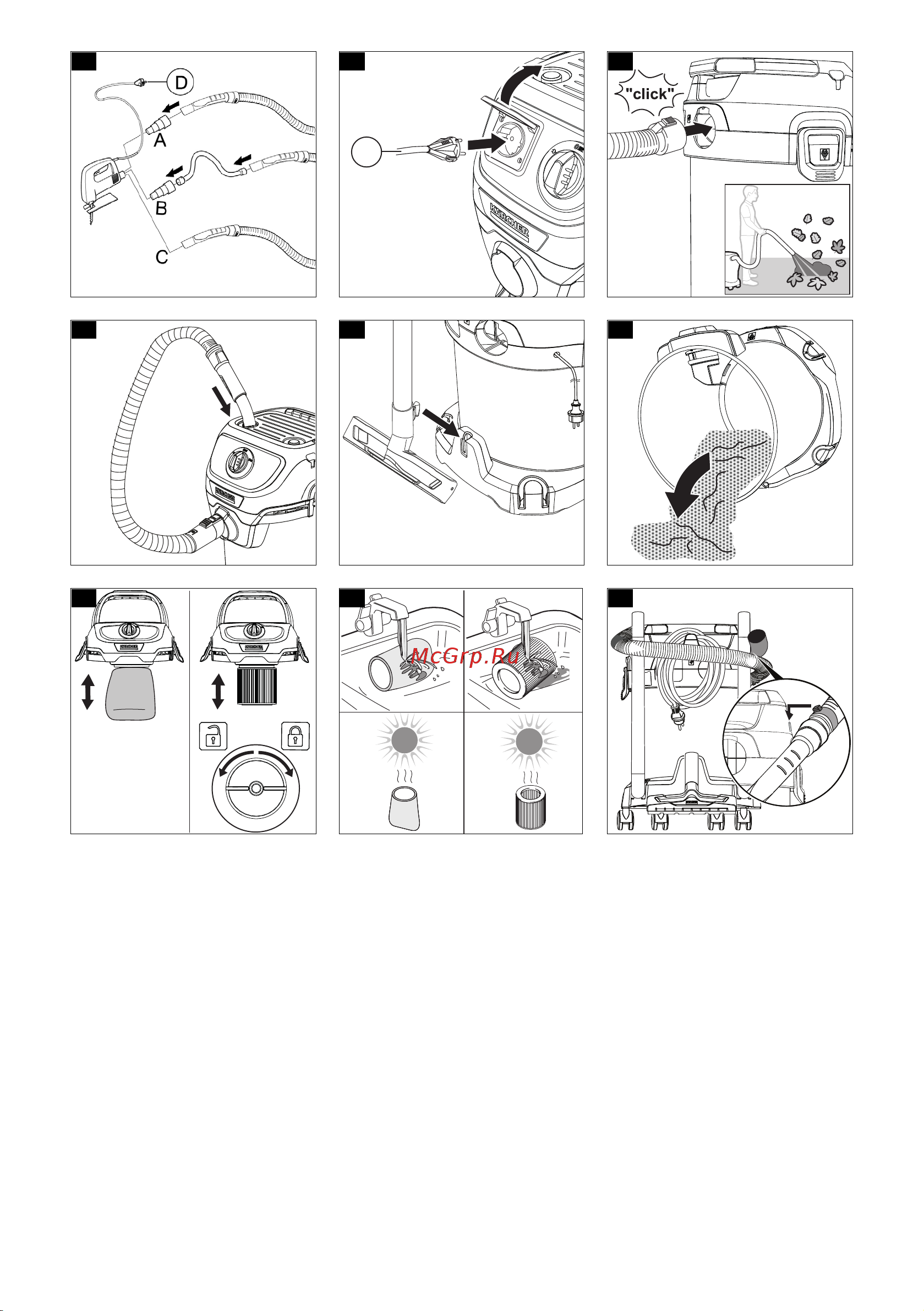 Karcher WD 3 V-17/6/20 Car Руководство по эксплуатации онлайн [4/100] 885977