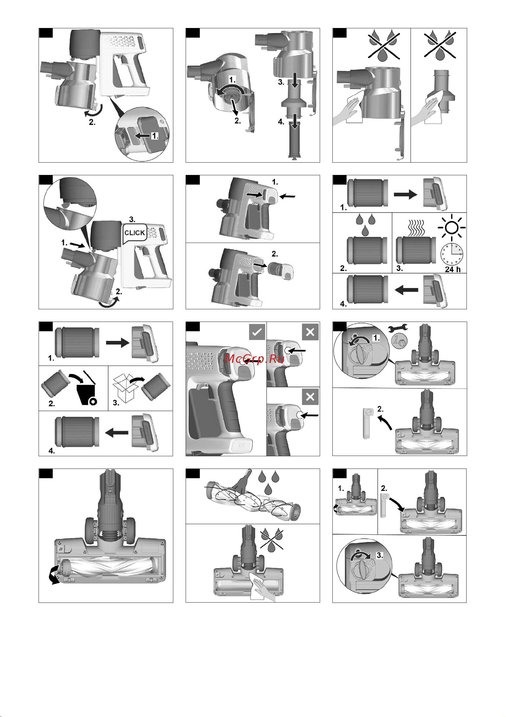 Karcher VC 4 Cordless myHome 1.198-620.0 Руководство по эксплуатации онлайн [4/148] 885828
