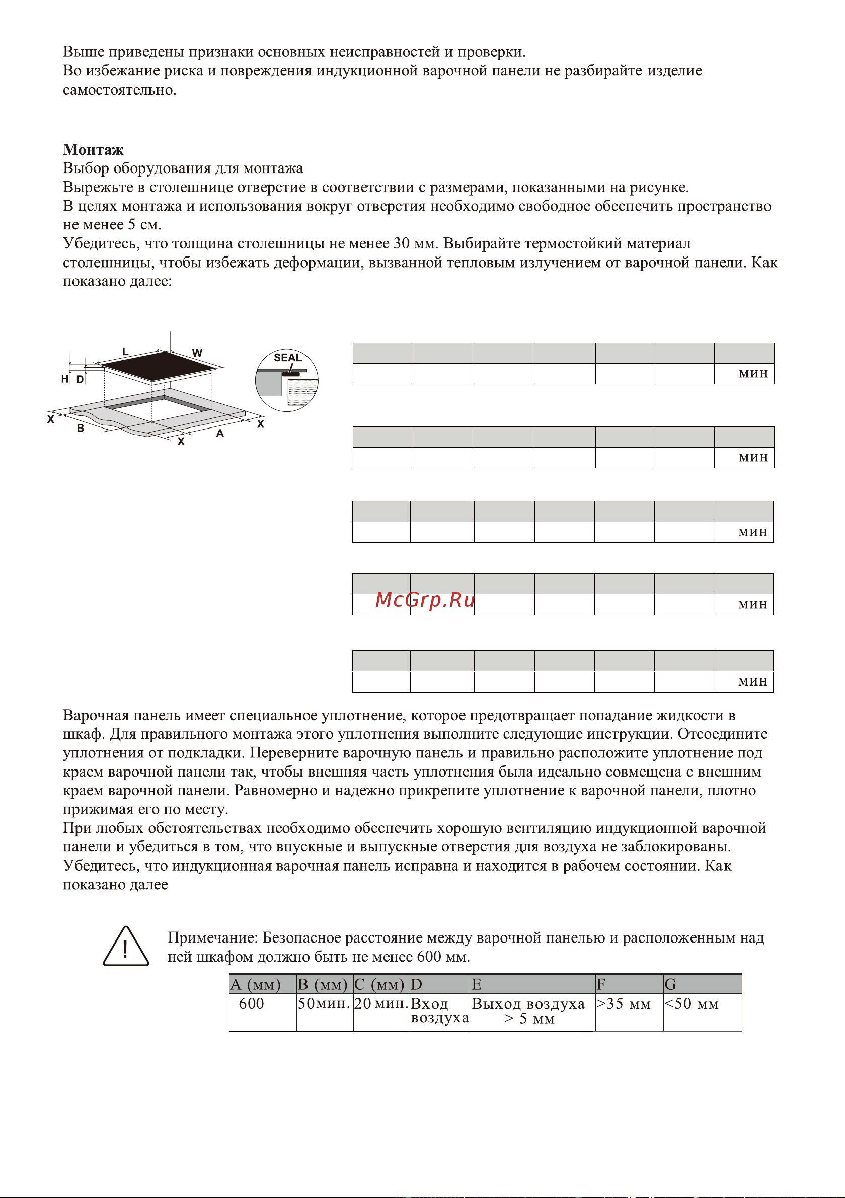 MEFERI MIH755BK POWER Руководство по эксплуатации онлайн [11/14] 885861