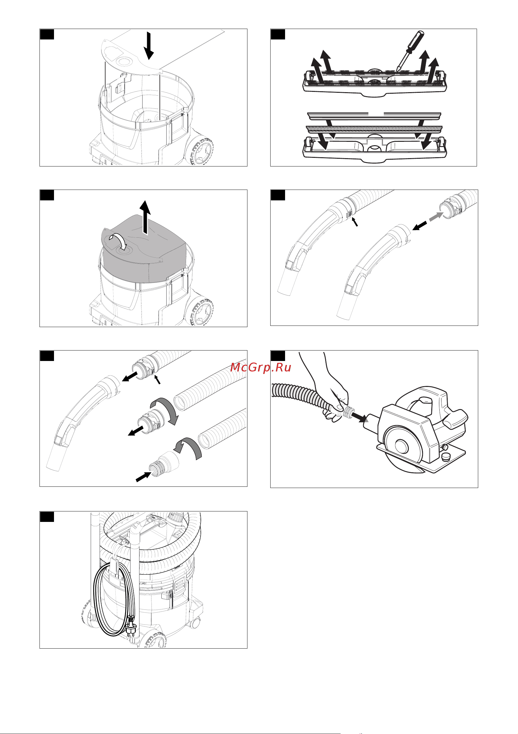Karcher NT 22/1 Ap Te L (1.378-610.0) Руководство по эксплуатации онлайн [4/132] 889226