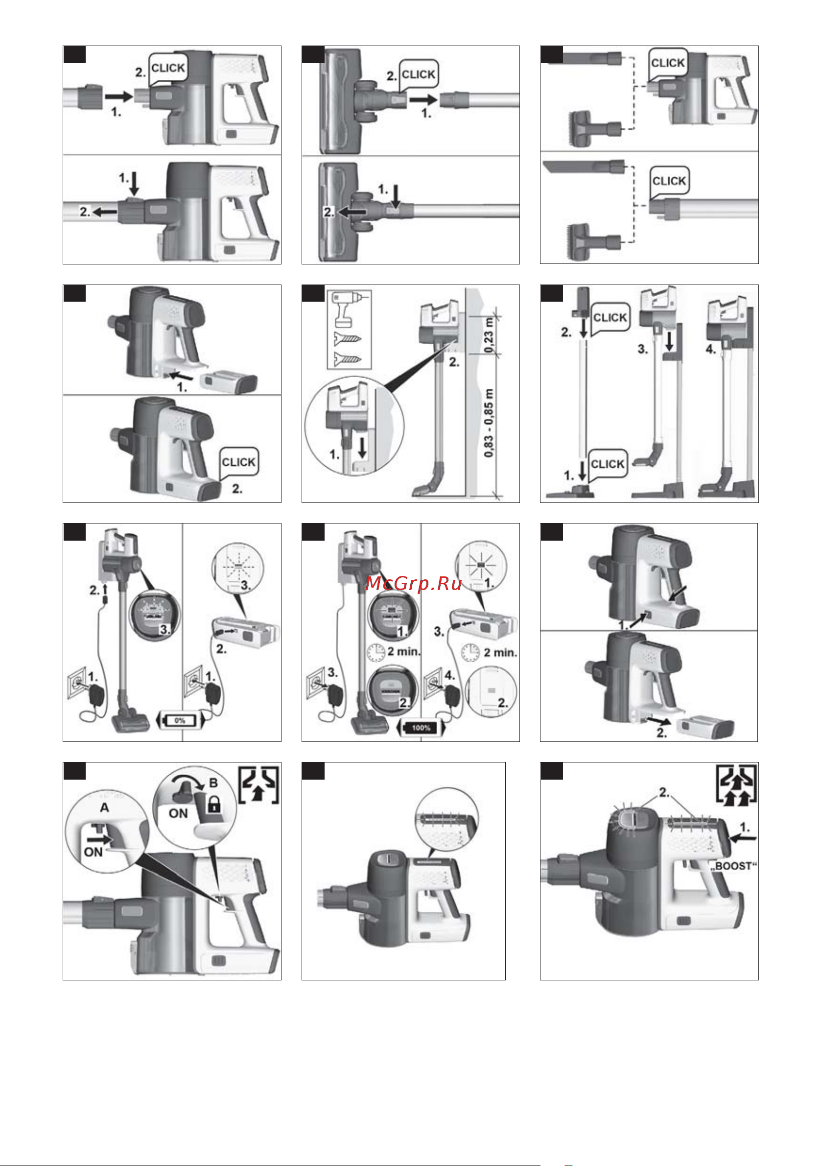 Karcher VC 7 Cordless yourMax Car Руководство по эксплуатации онлайн [3/14] 885981