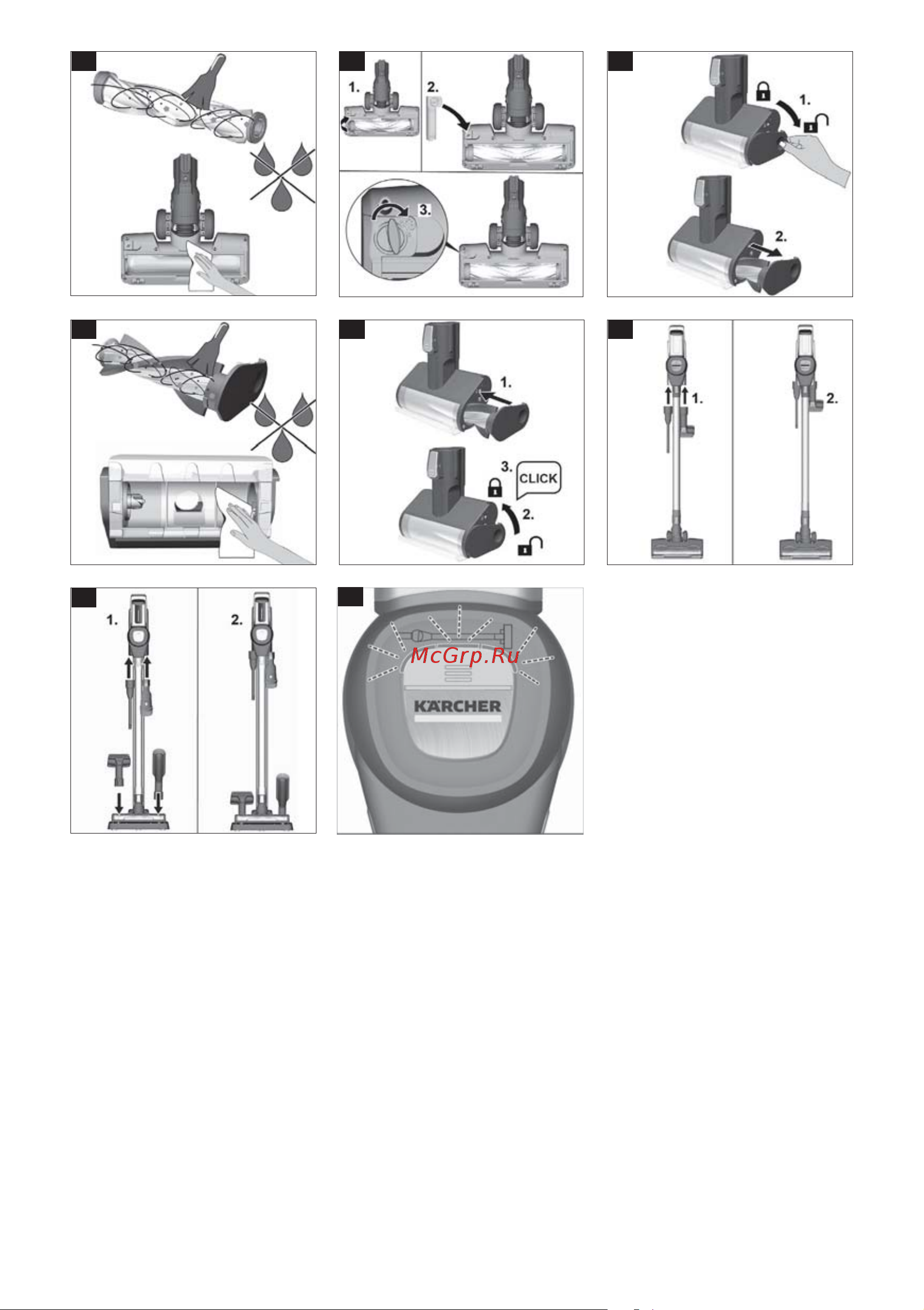 Karcher VC 7 Cordless yourMax Car Руководство по эксплуатации онлайн [5/14] 885981