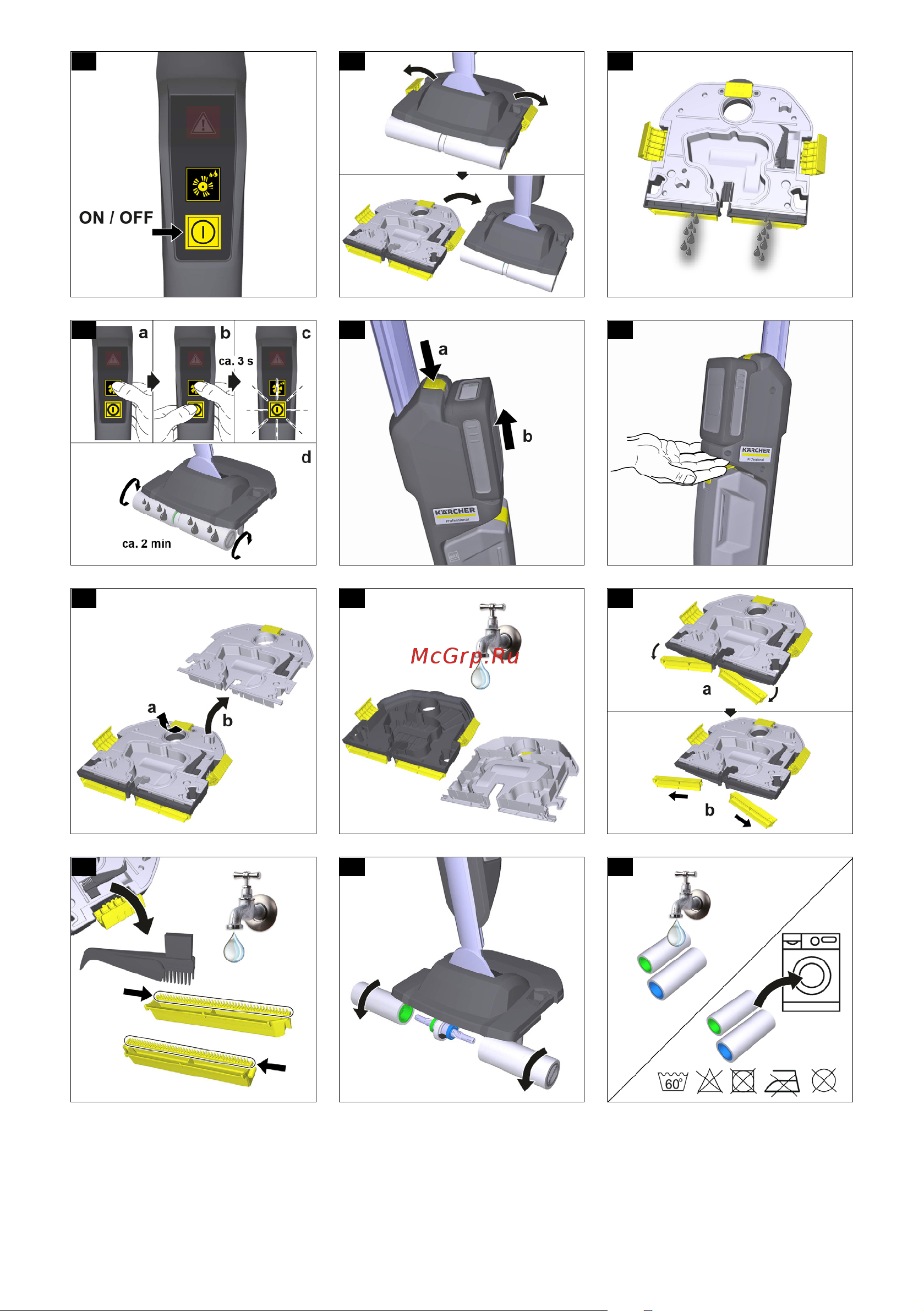 Karcher BR 30/1 C Bp Pack Руководство по эксплуатации онлайн [4/15] 885989