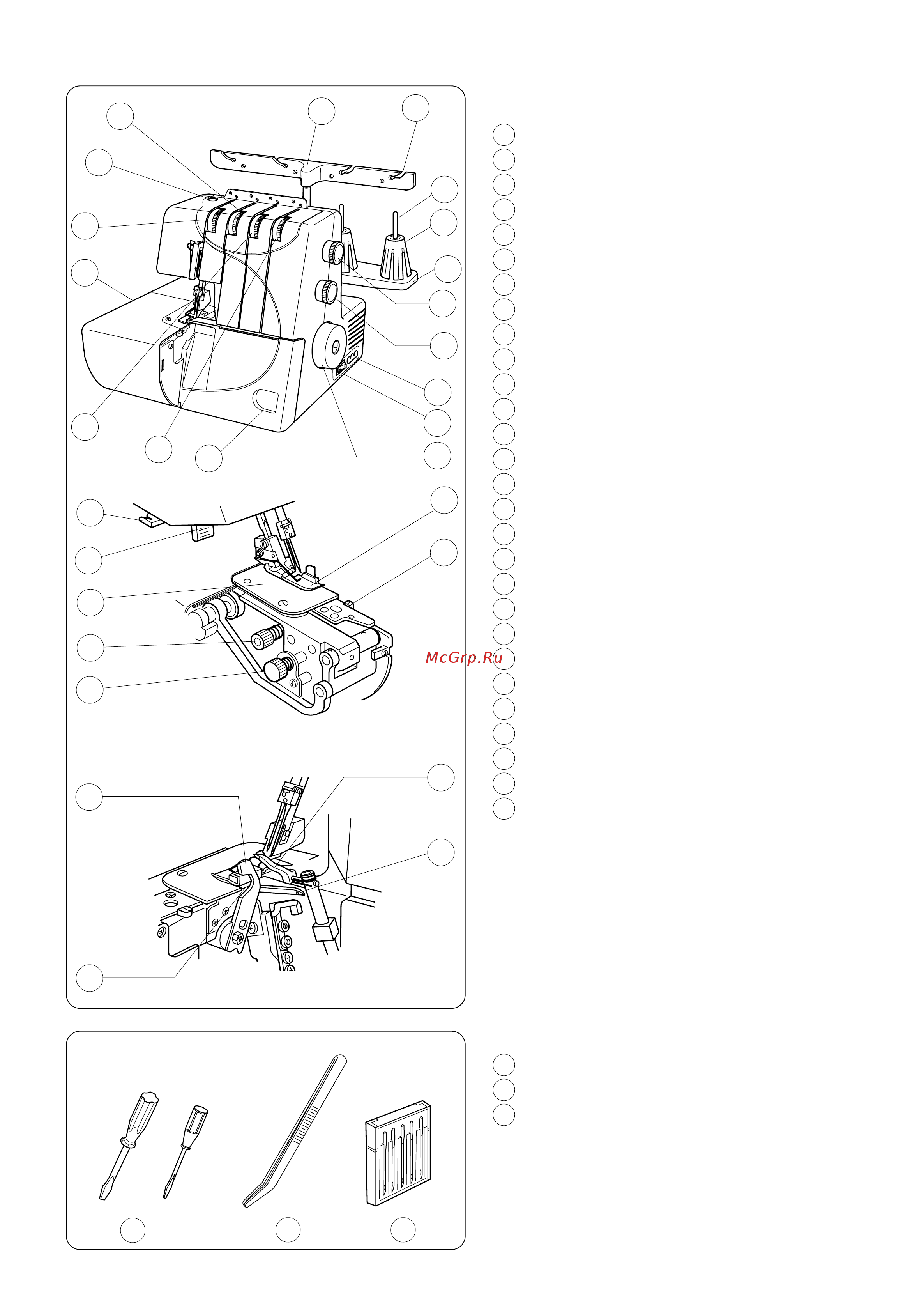 Janome 793PG Anniversart Edition Руководство по эксплуатации онлайн [6/43] 886115