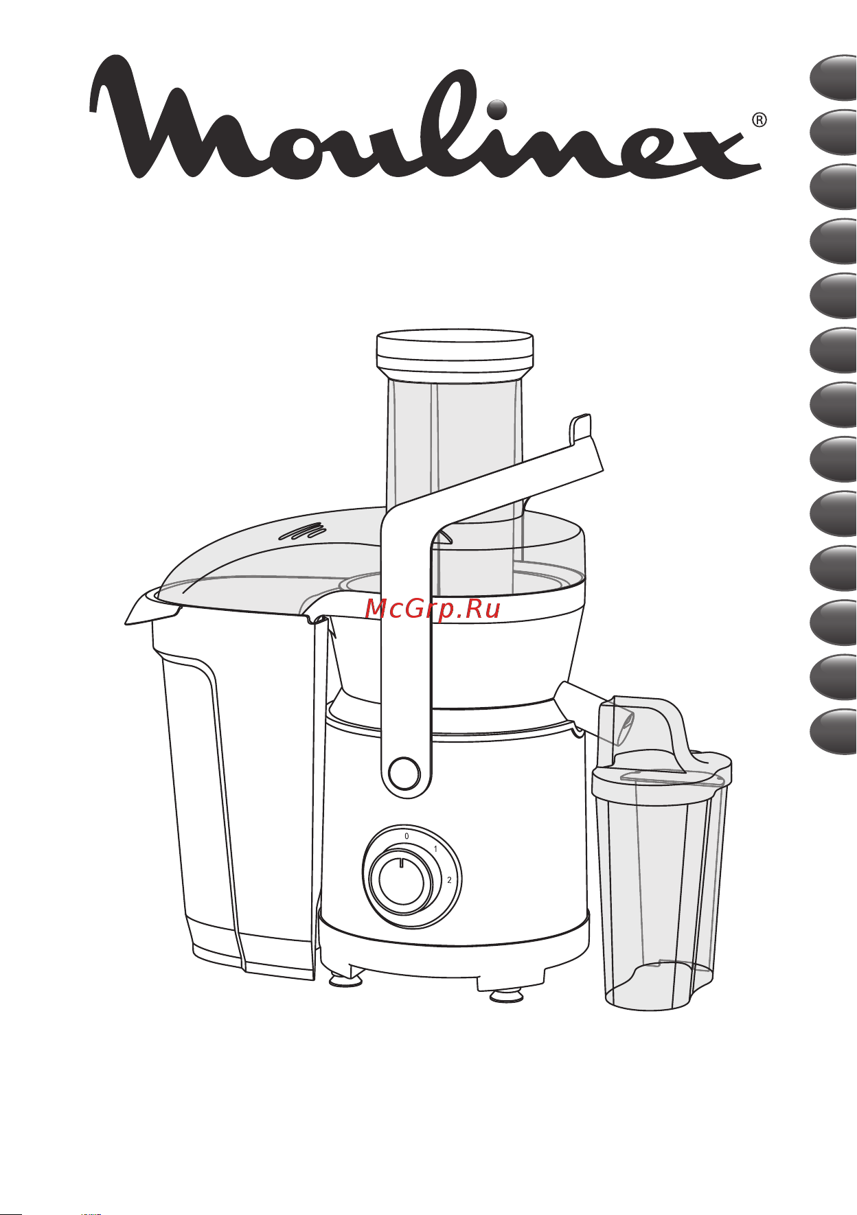 Moulinex Nutri XXL JU660D30 нержавеющая сталь, отличная Руководство по эксплуатации онлайн