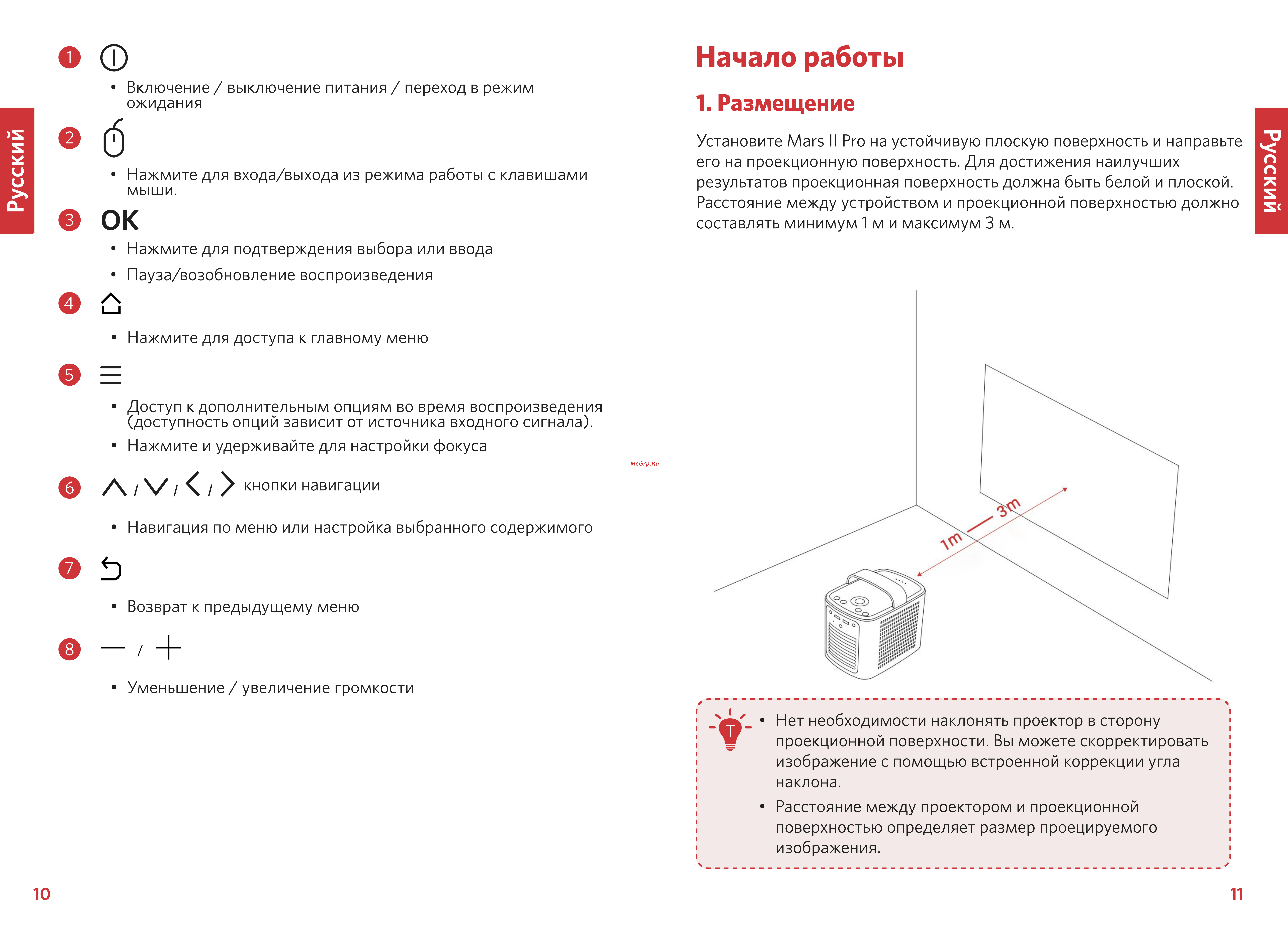 Nebula Mars II Pro Руководство по эксплуатации онлайн [6/12] 886545