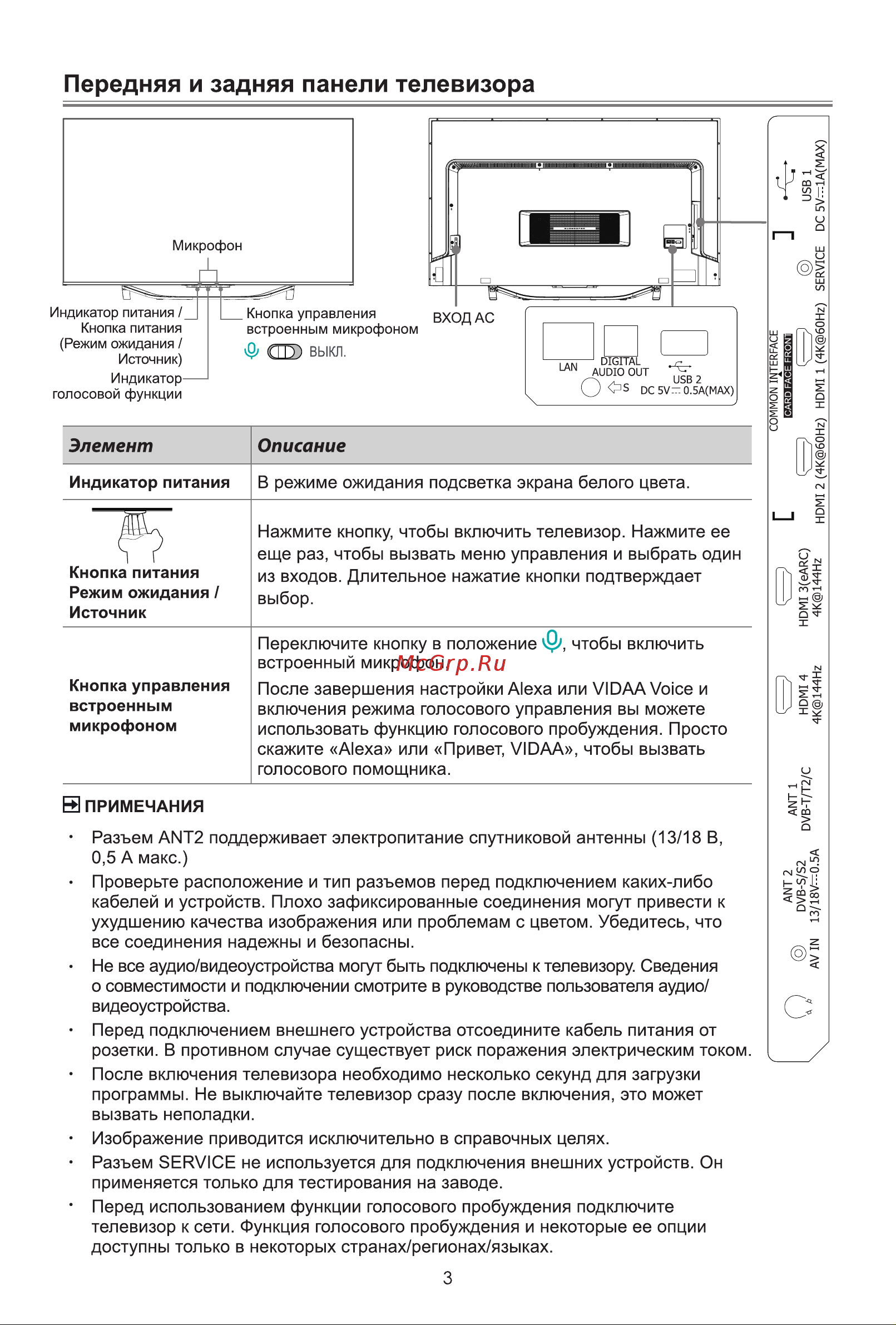 Hisense 55U7KQ Руководство по эксплуатации онлайн [9/15] 888123