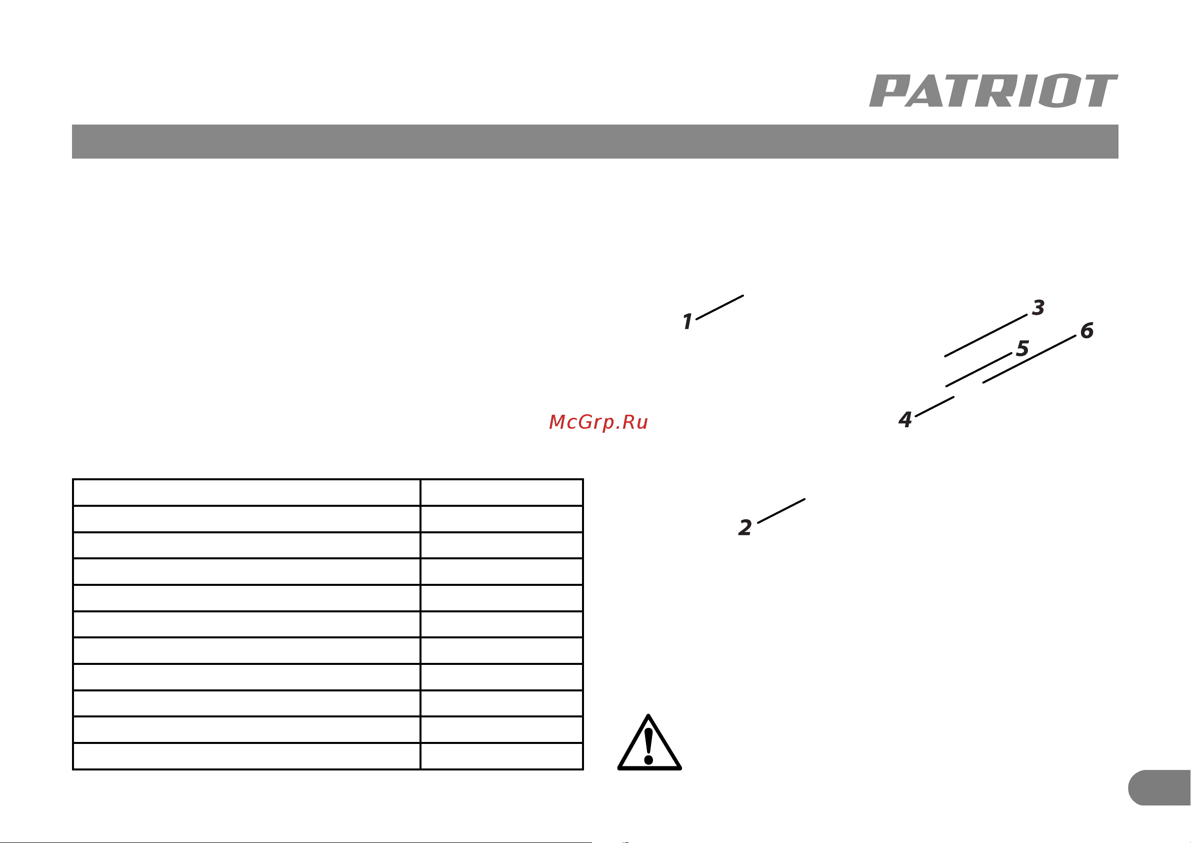 Patriot FD 500 Руководство по эксплуатации онлайн [4/10] 886889