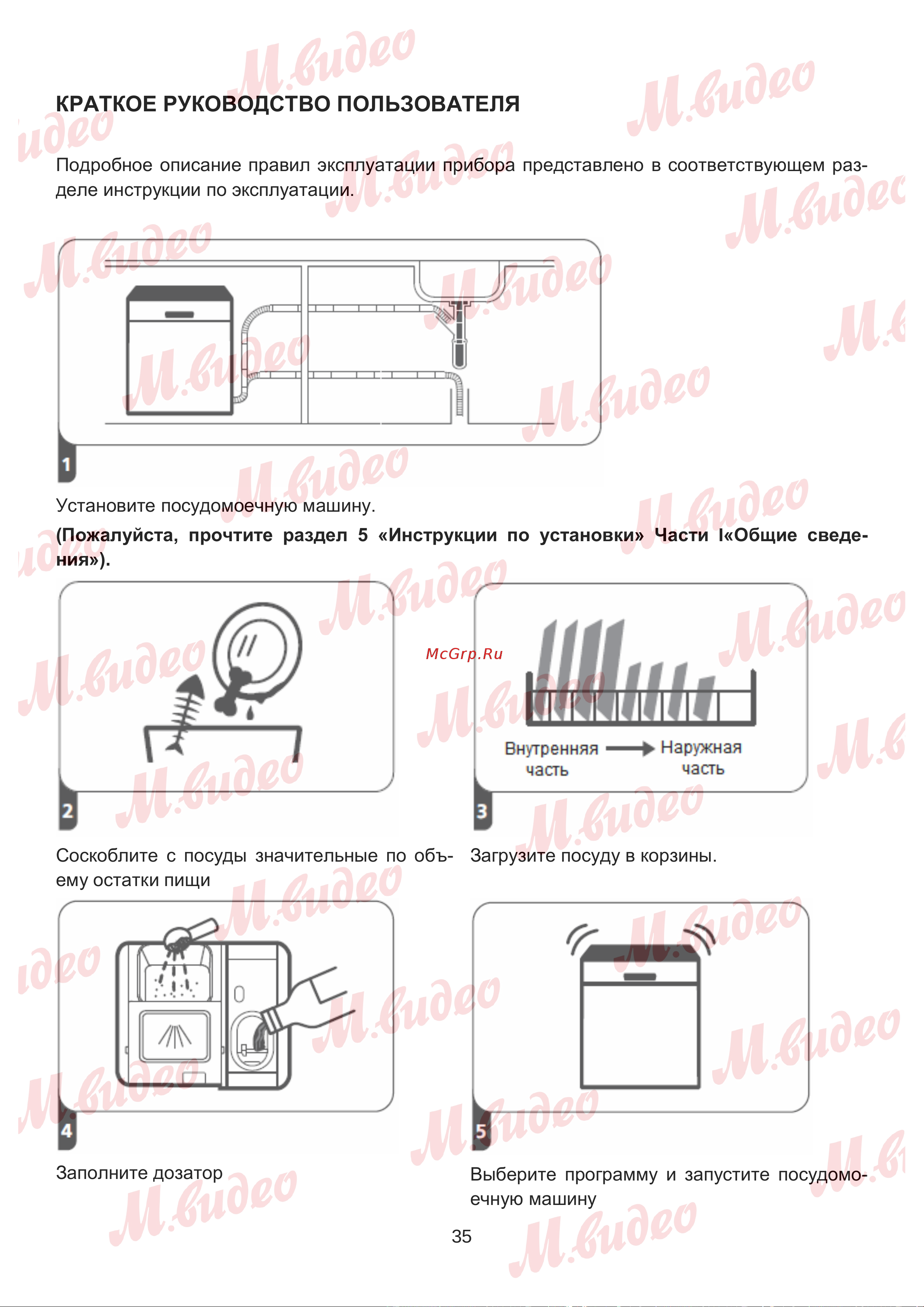 Brandt DWJ127DS Руководство по эксплуатации онлайн [35/53] 887154
