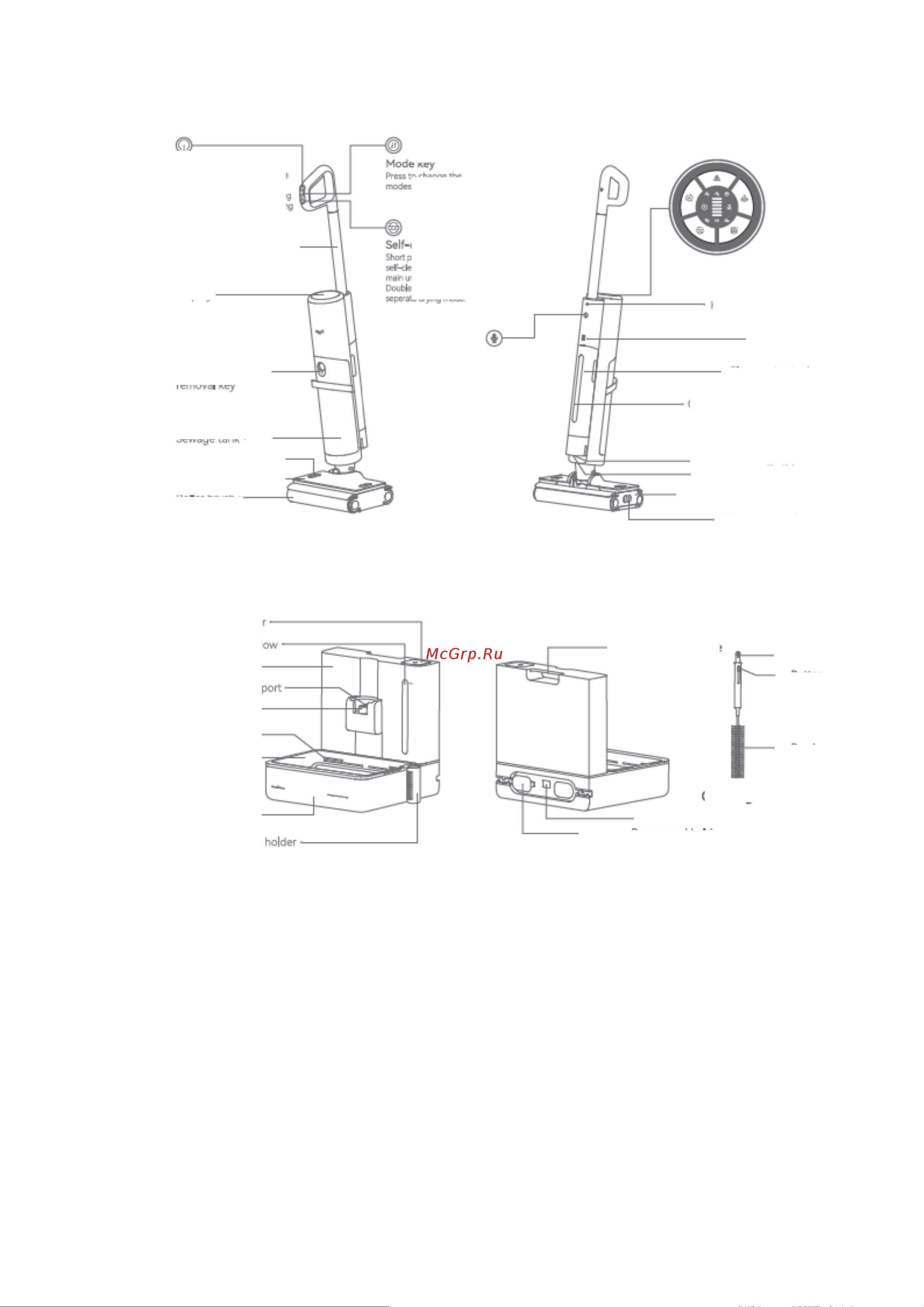 Deerma DEM-VX910W Руководство по эксплуатации онлайн [5/19] 887309