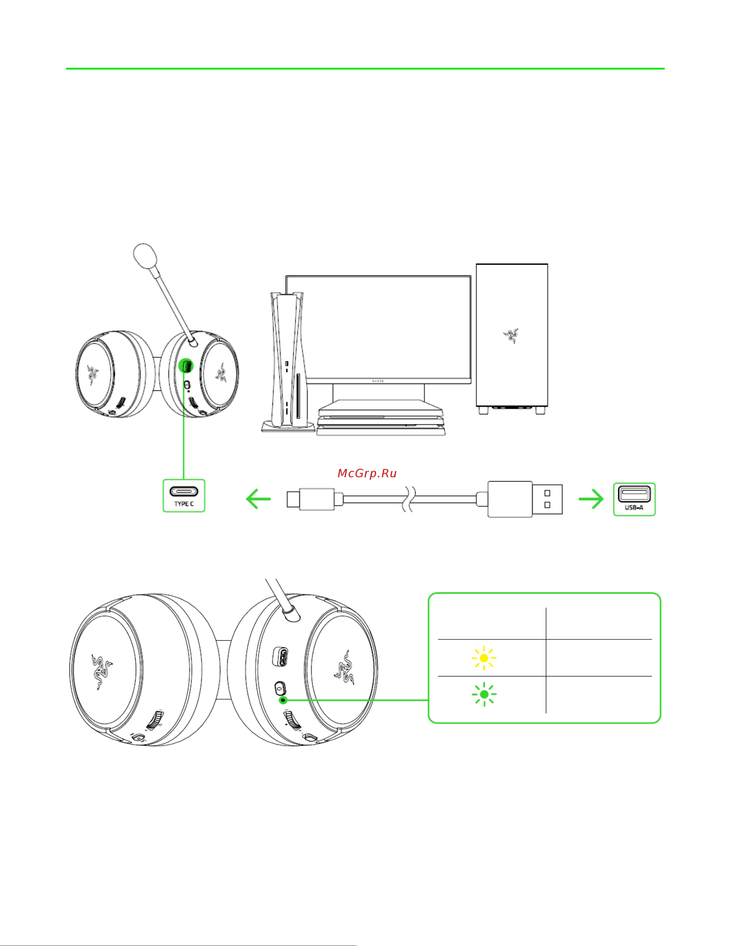 Razer Kaira (RZ04-03480100-R3M1) Руководство по эксплуатации онлайн [8/22] 887321