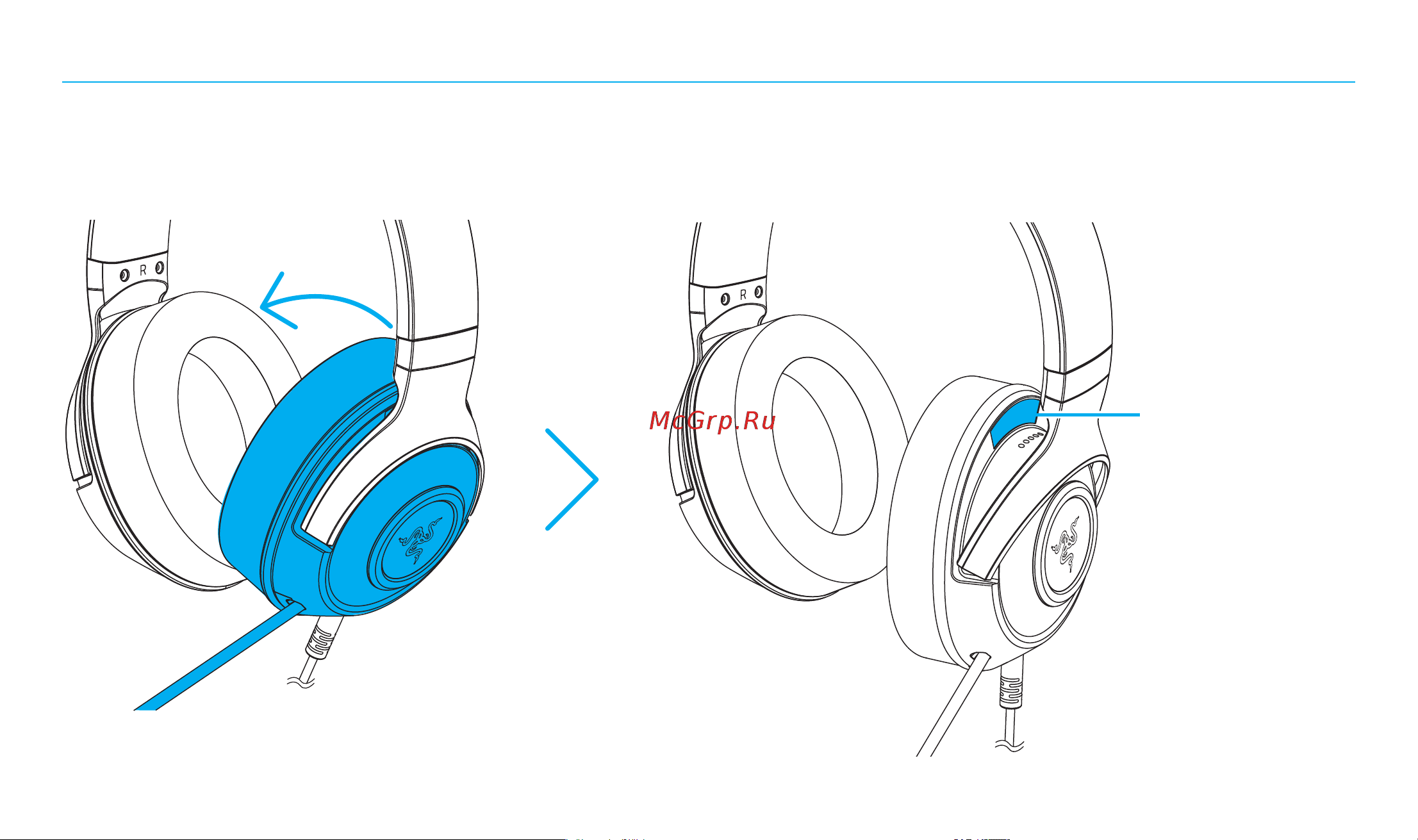 Razer Kraken X For Console (RZ04-02890200-R3M1) Руководство по эксплуатации онлайн [3/5] 887324