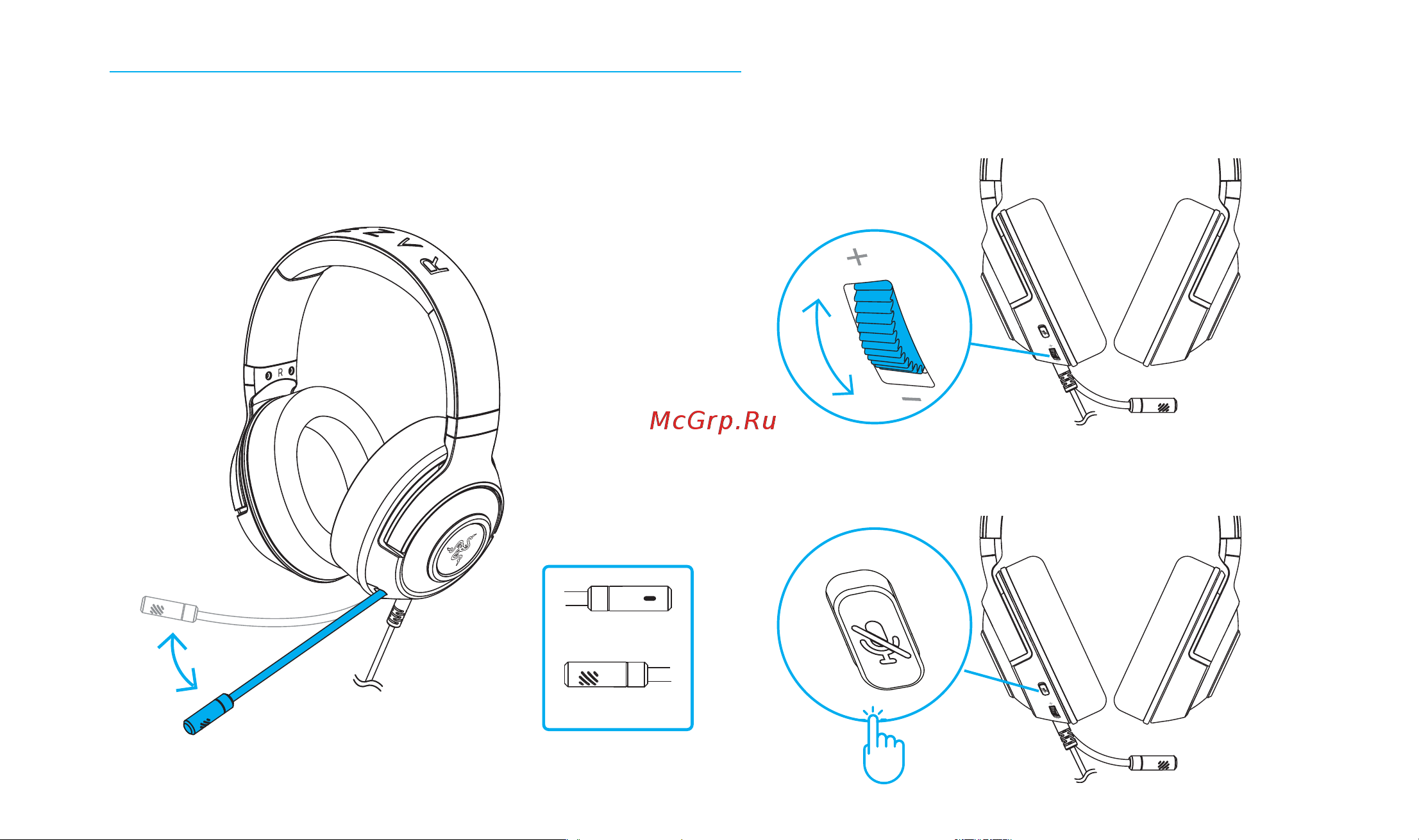 Razer Kraken X For Console (RZ04-02890200-R3M1) Руководство по эксплуатации онлайн [4/5] 887324