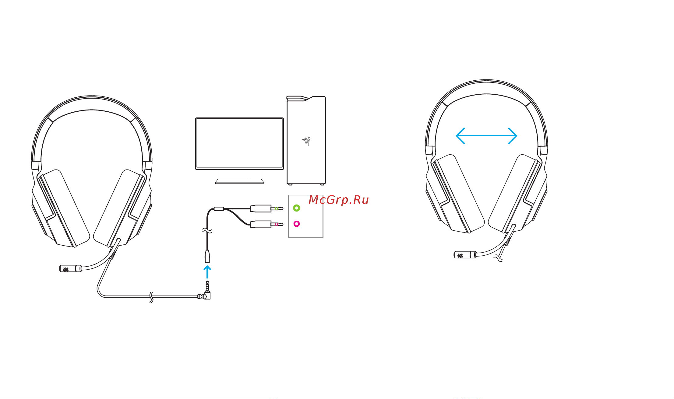 Razer Kraken X For Console (RZ04-02890200-R3M1) Руководство по эксплуатации онлайн [5/5] 887324