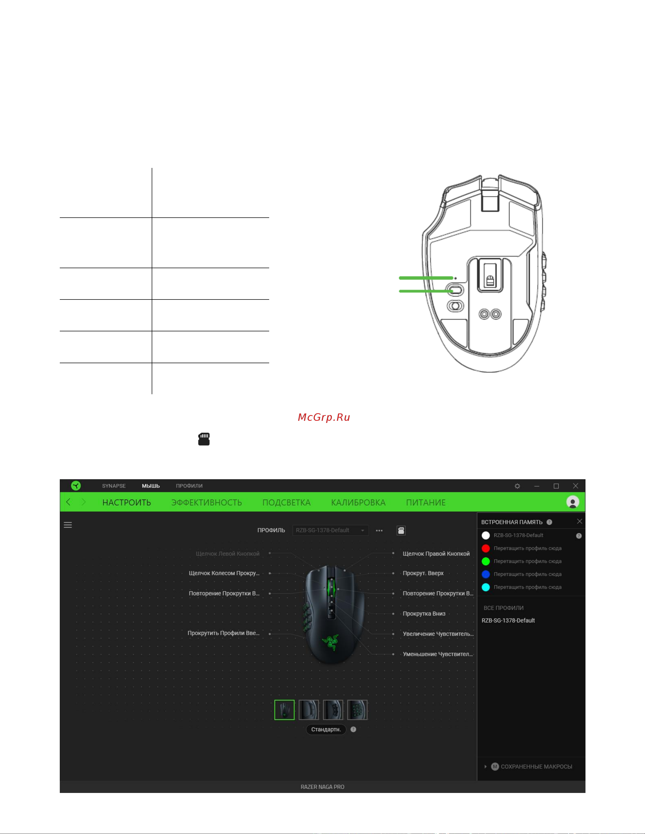 Razer Naga Pro (RZ01-03420100-R3G1) Руководство по эксплуатации онлайн [18/40] 887340