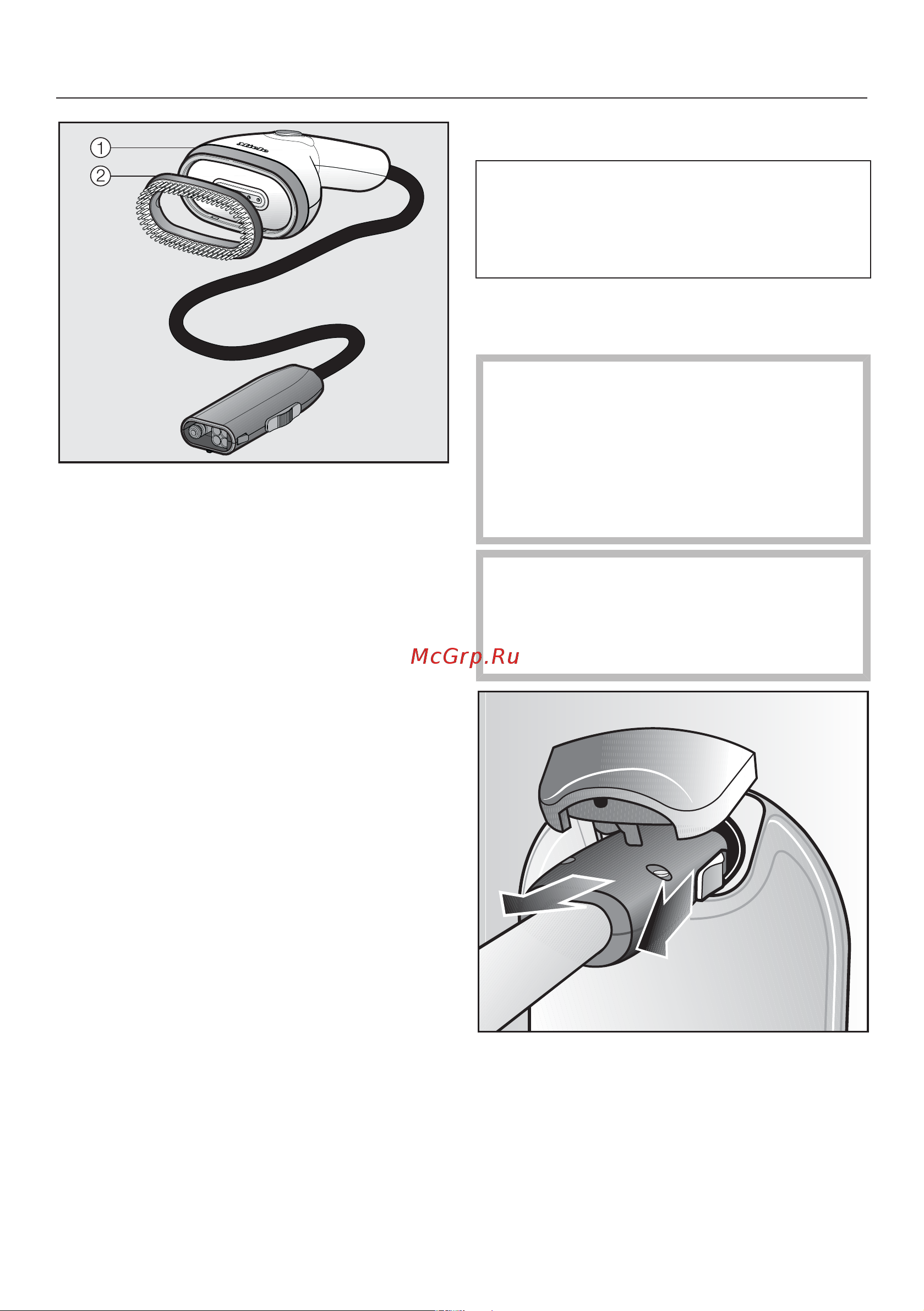 Miele PIB100 EL RU 1N 220-240V 50/60Hz Руководство по эксплуатации онлайн [40/92] 887386