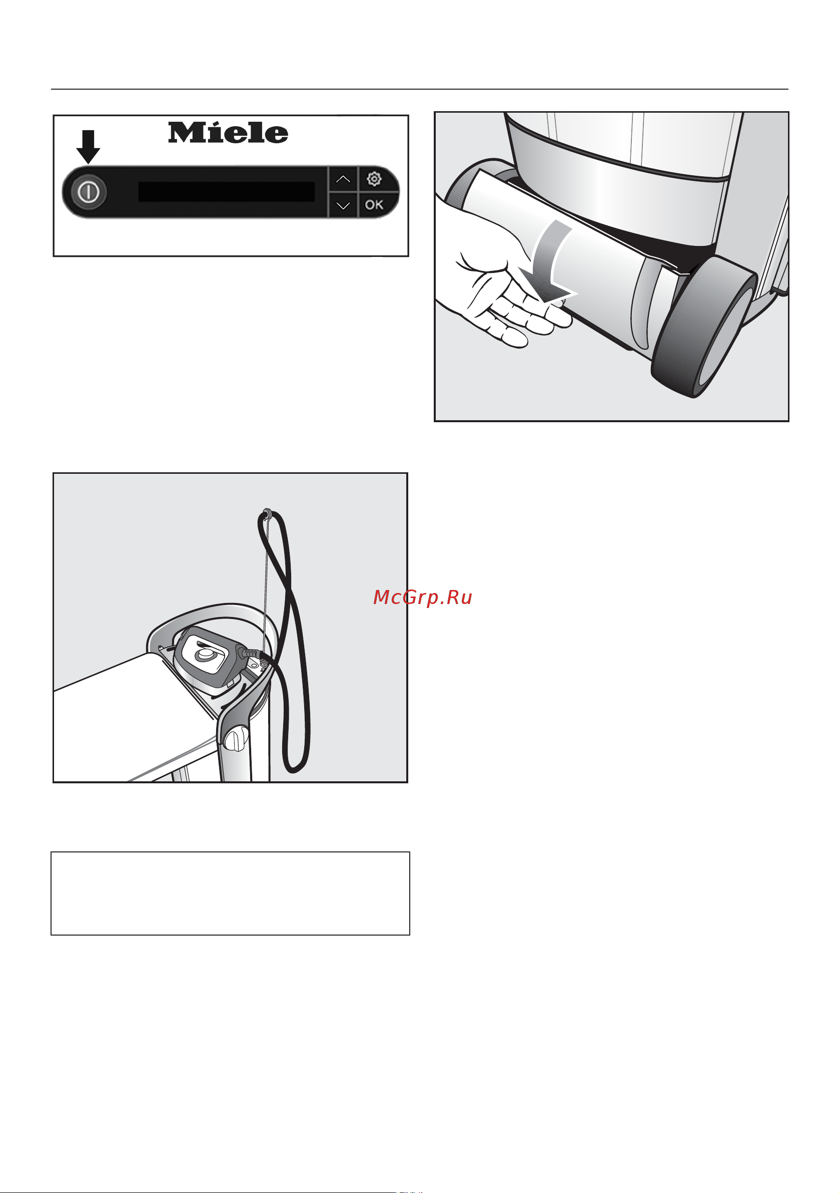 Miele PIB100 EL RU 1N 220-240V 50/60Hz Руководство по эксплуатации онлайн [44/92] 887386