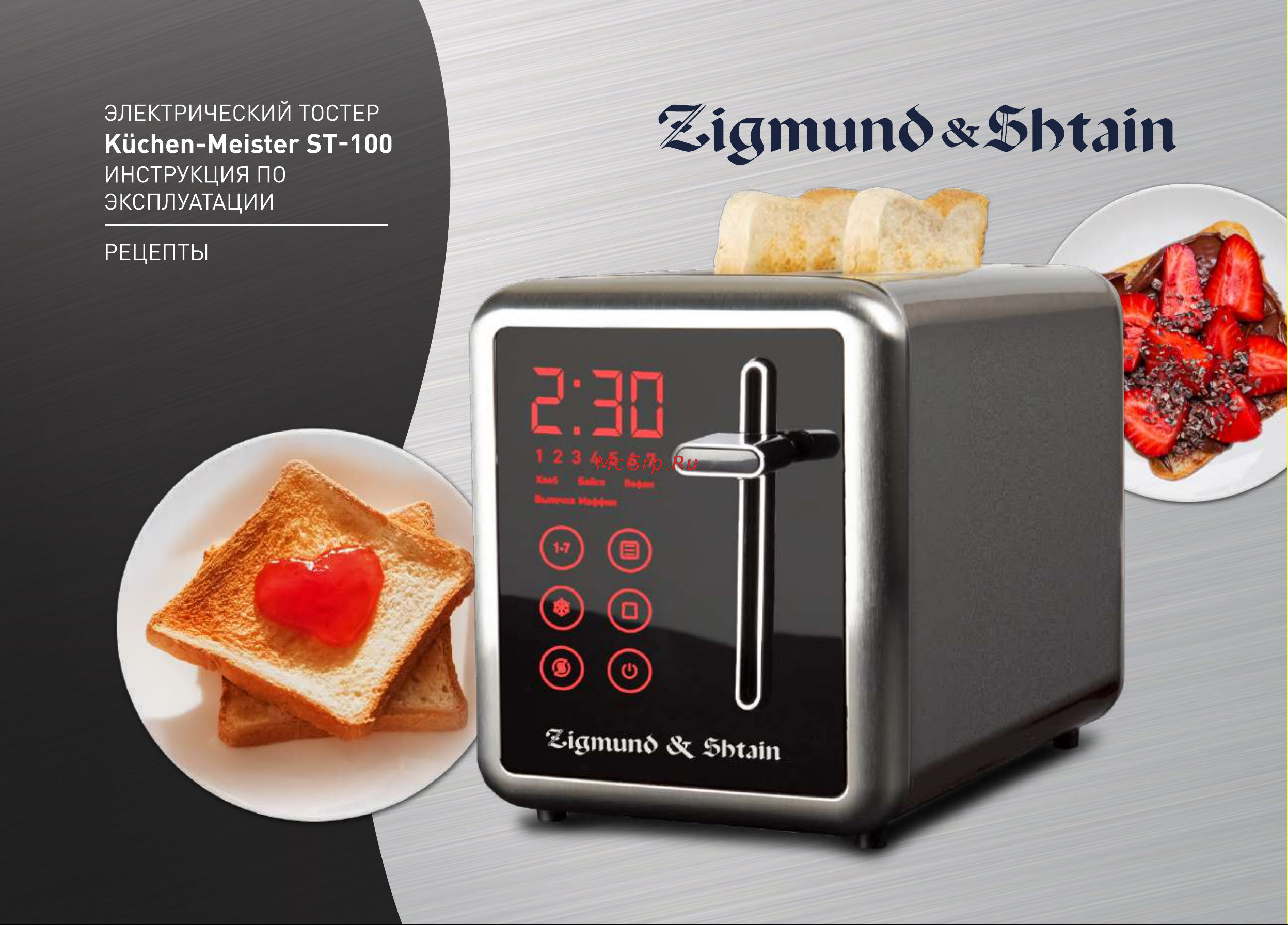 Zigmund & Shtain ST-100 Руководство по эксплуатации онлайн