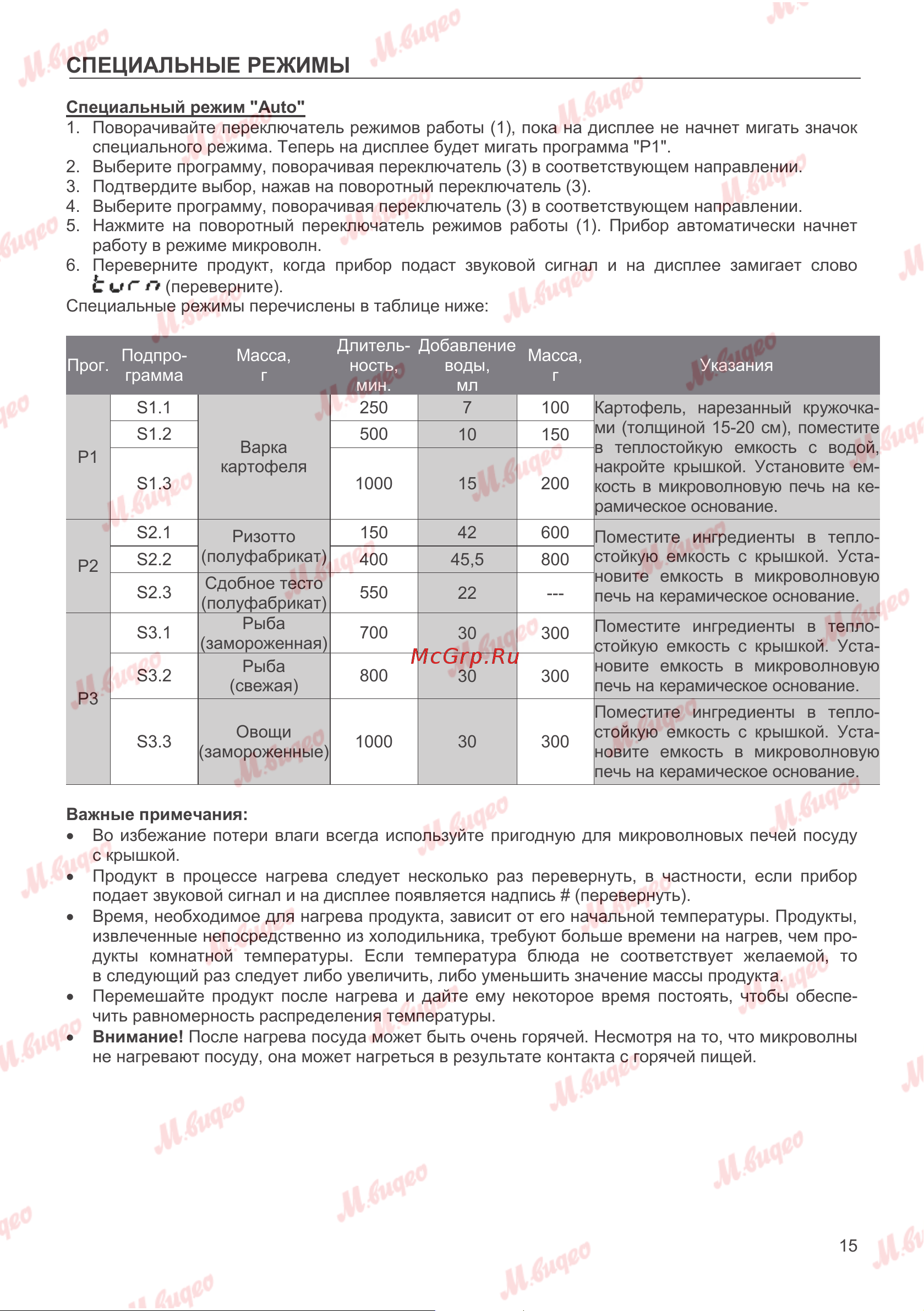 Kuppersbusch ML 6330.0 GPH 4 Руководство по эксплуатации онлайн [15/32] 893607