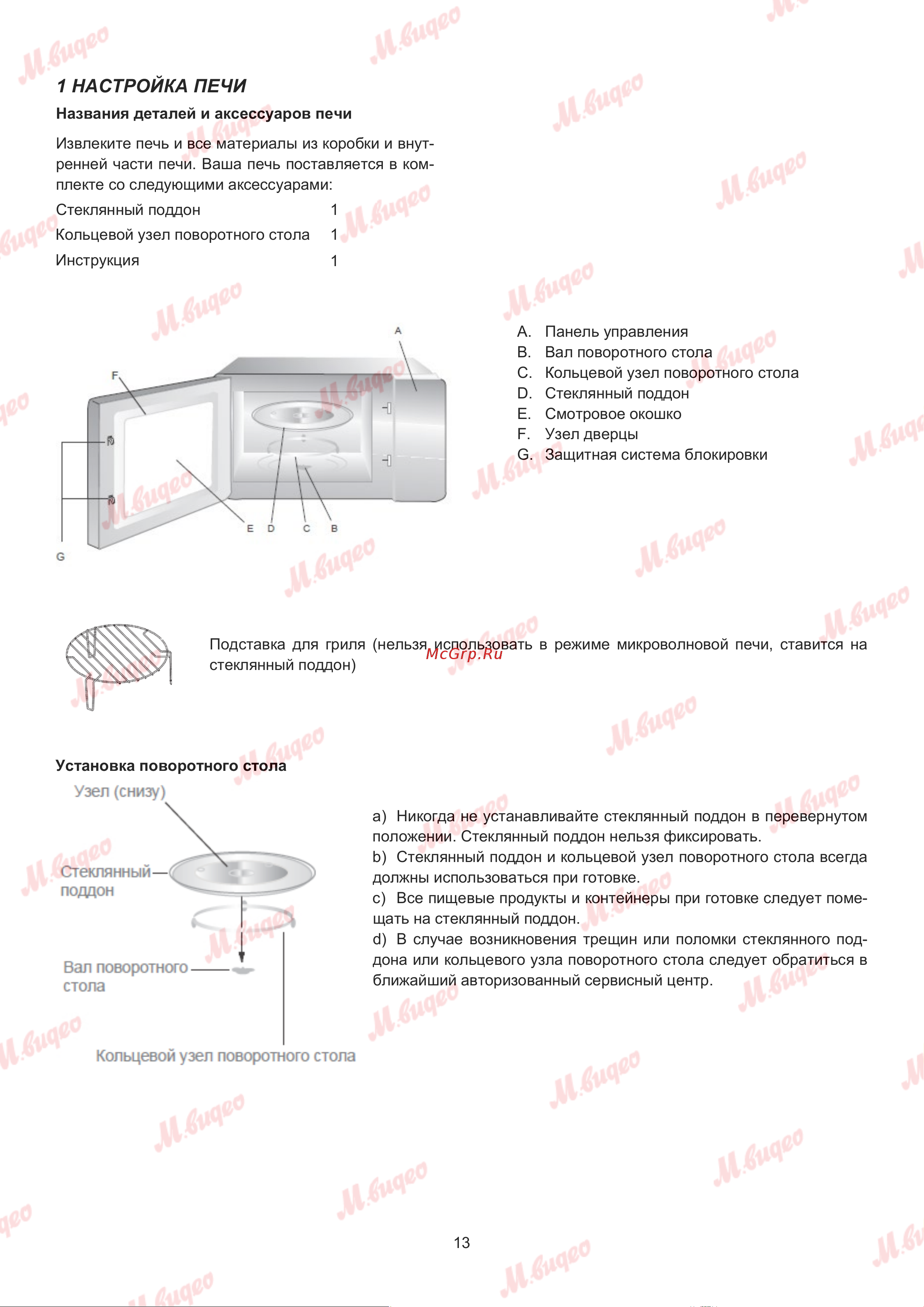 De Dietrich DMG2121X Руководство по эксплуатации онлайн [13/28] 887572