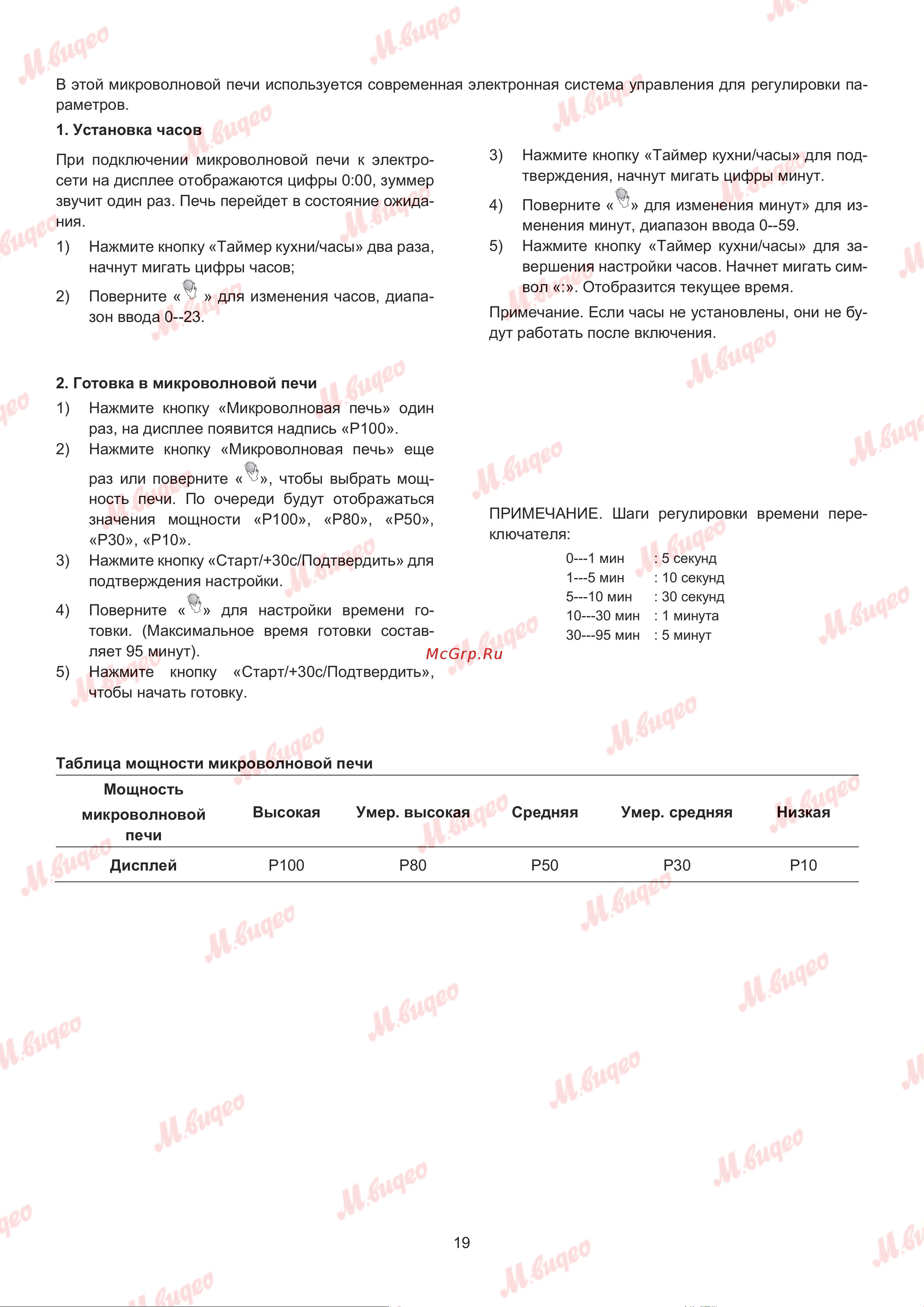De Dietrich DMG2121X Руководство по эксплуатации онлайн [19/28] 887572
