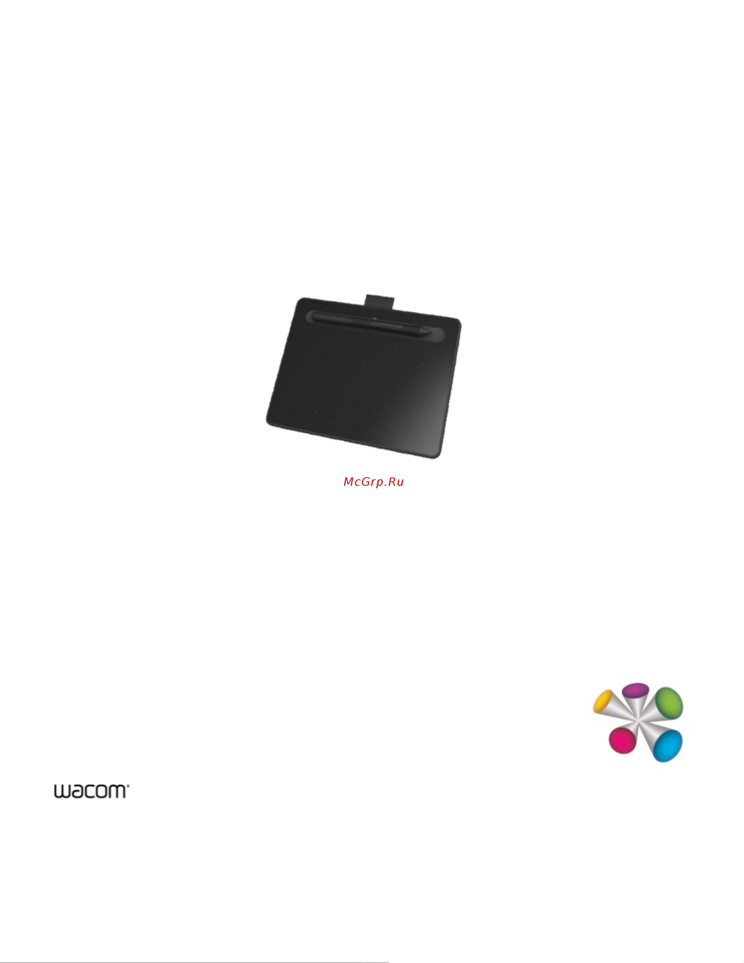 Wacom Intuos M Bluetooth Pistachio (CTL-6100WLE-N) Руководство по эксплуатации онлайн