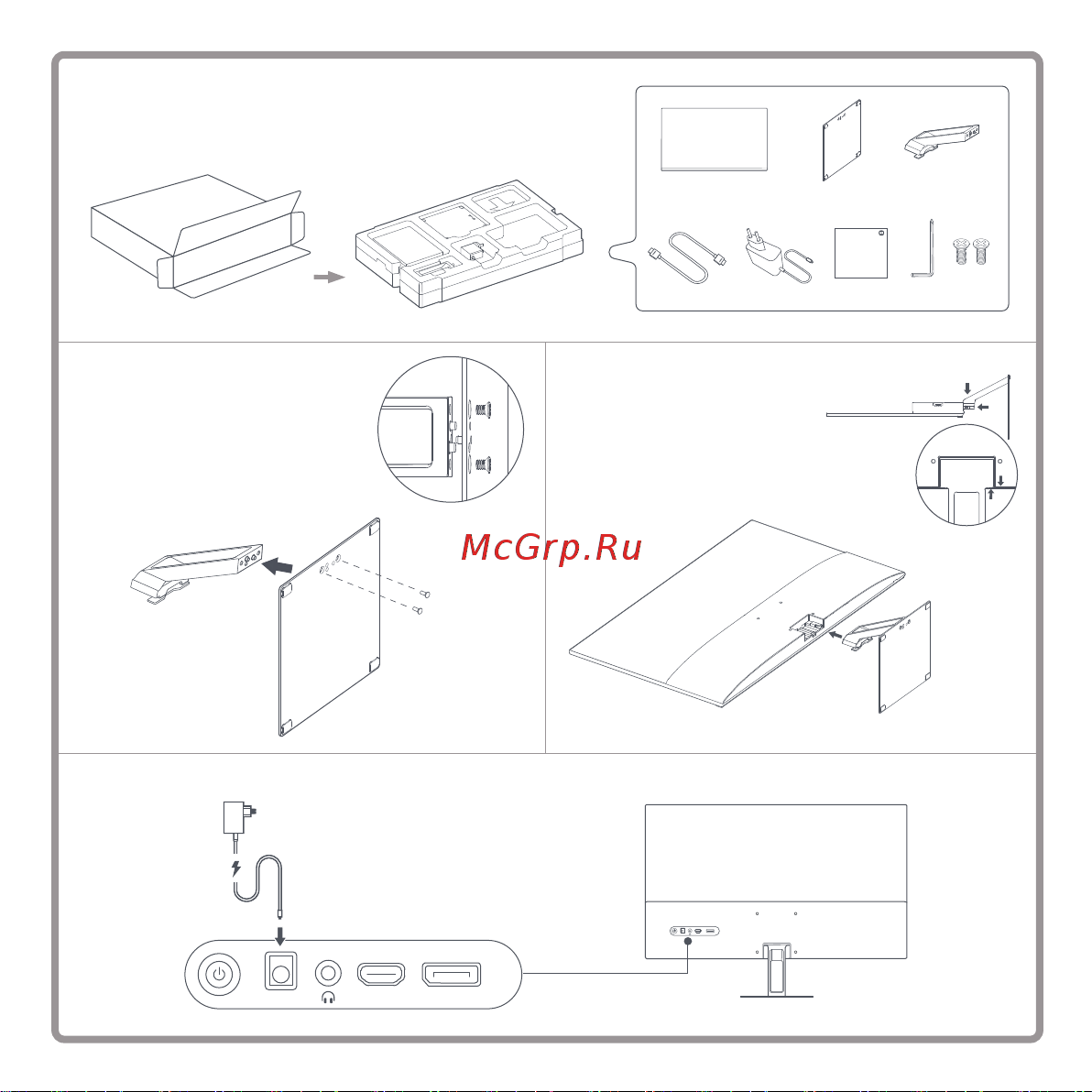 Xiaomi Monitor G27i ELA5375EU Руководство по эксплуатации онлайн [3/59] 887890
