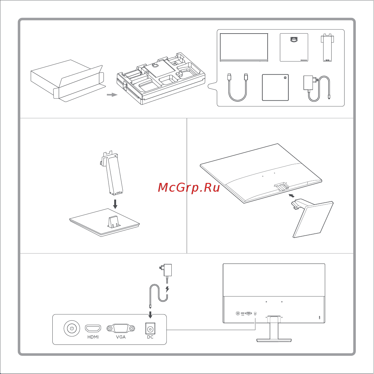 Xiaomi Monitor A22i Руководство по эксплуатации онлайн [4/57] 890468