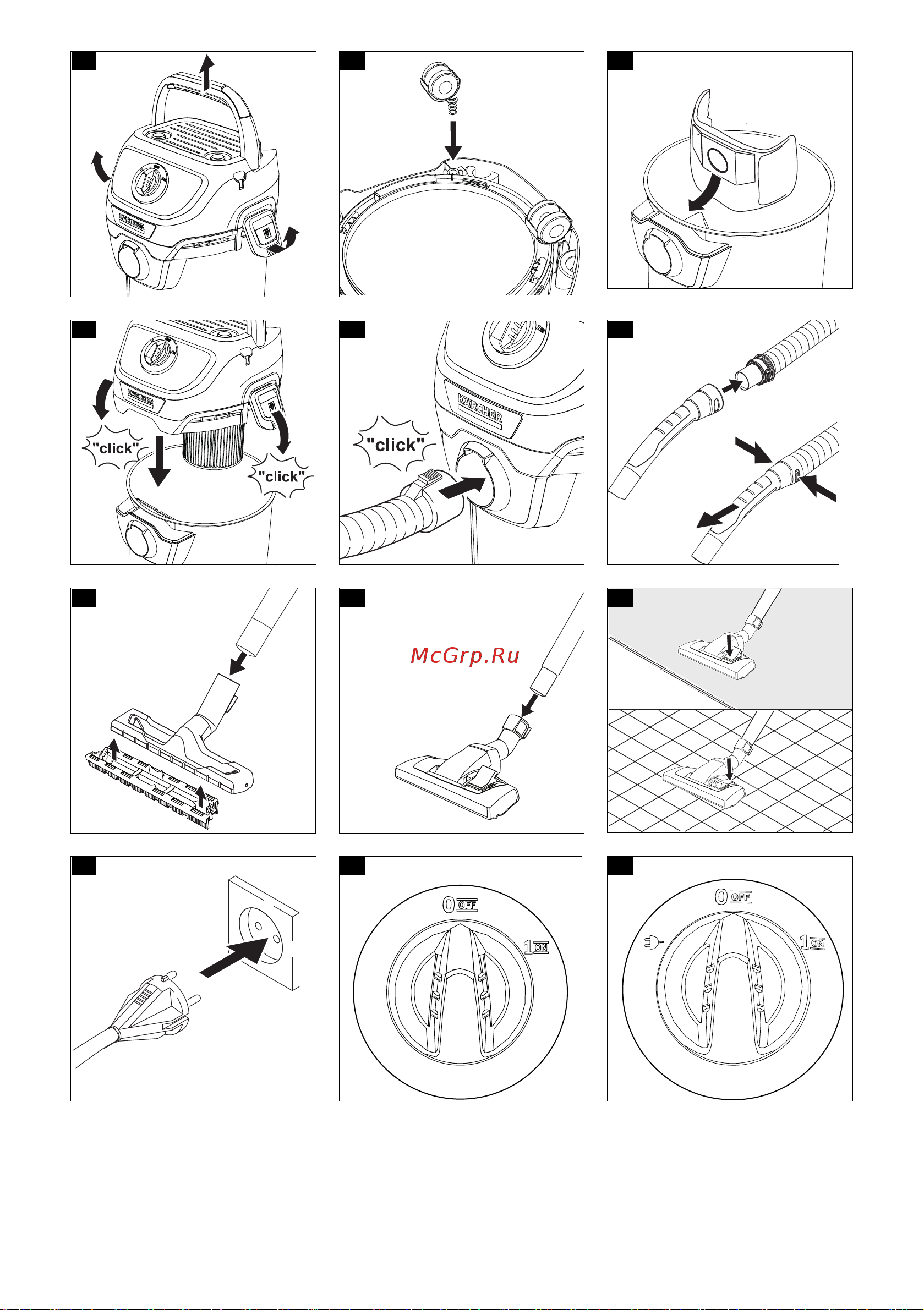 Karcher WD 3 S V-17/6/20 Car Руководство по эксплуатации онлайн [3/11] 888516