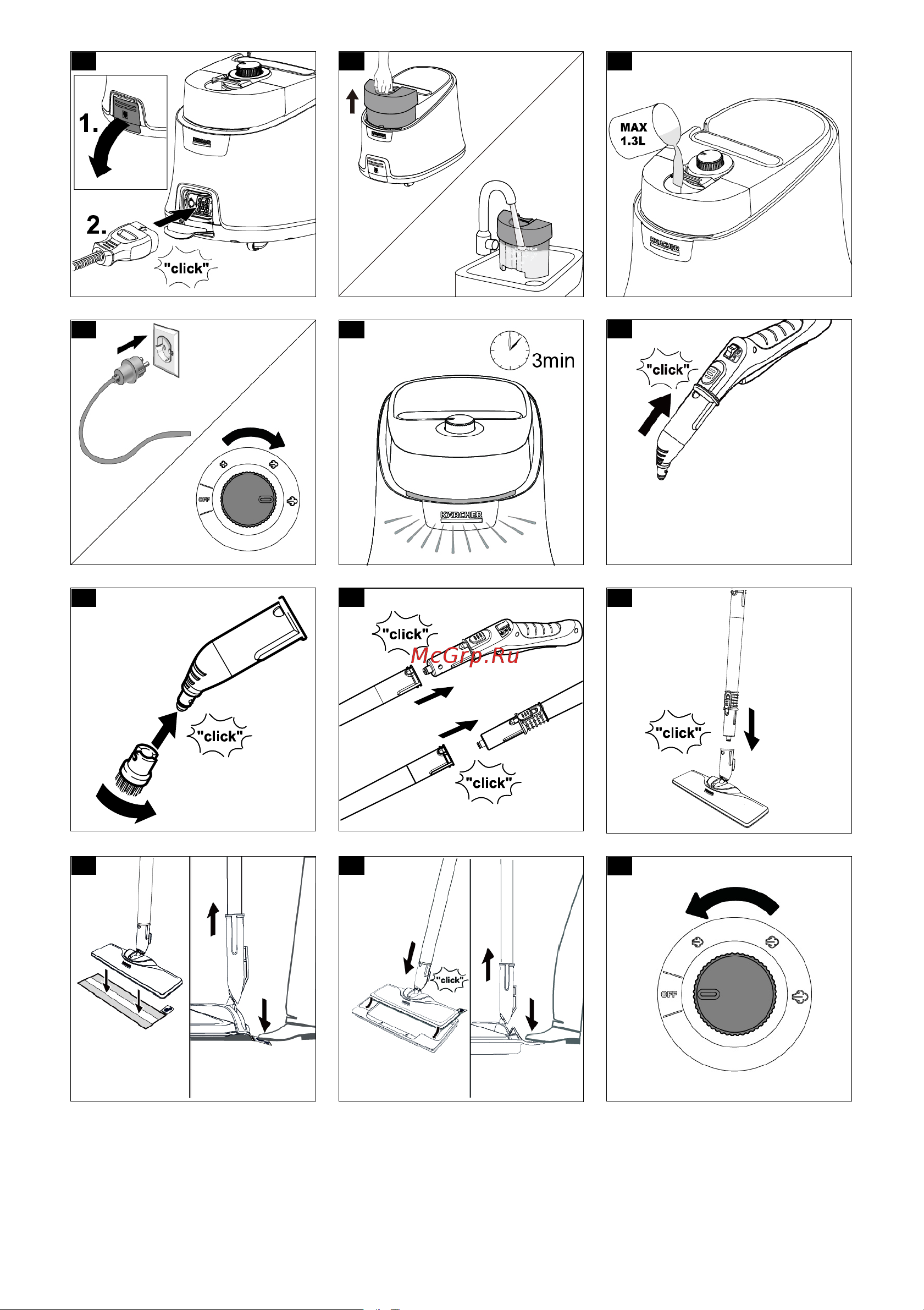 Karcher SC 4 Deluxe EasyFix Premium Iron Руководство по эксплуатации онлайн [4/204] 889035