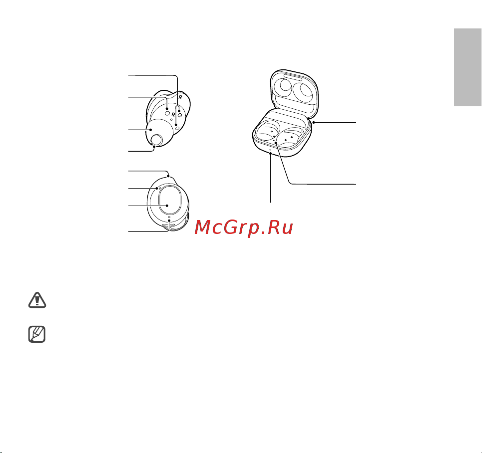 Samsung Galaxy Buds FE Graphite (SM-R400N) Руководство по эксплуатации онлайн [4/25] 891727