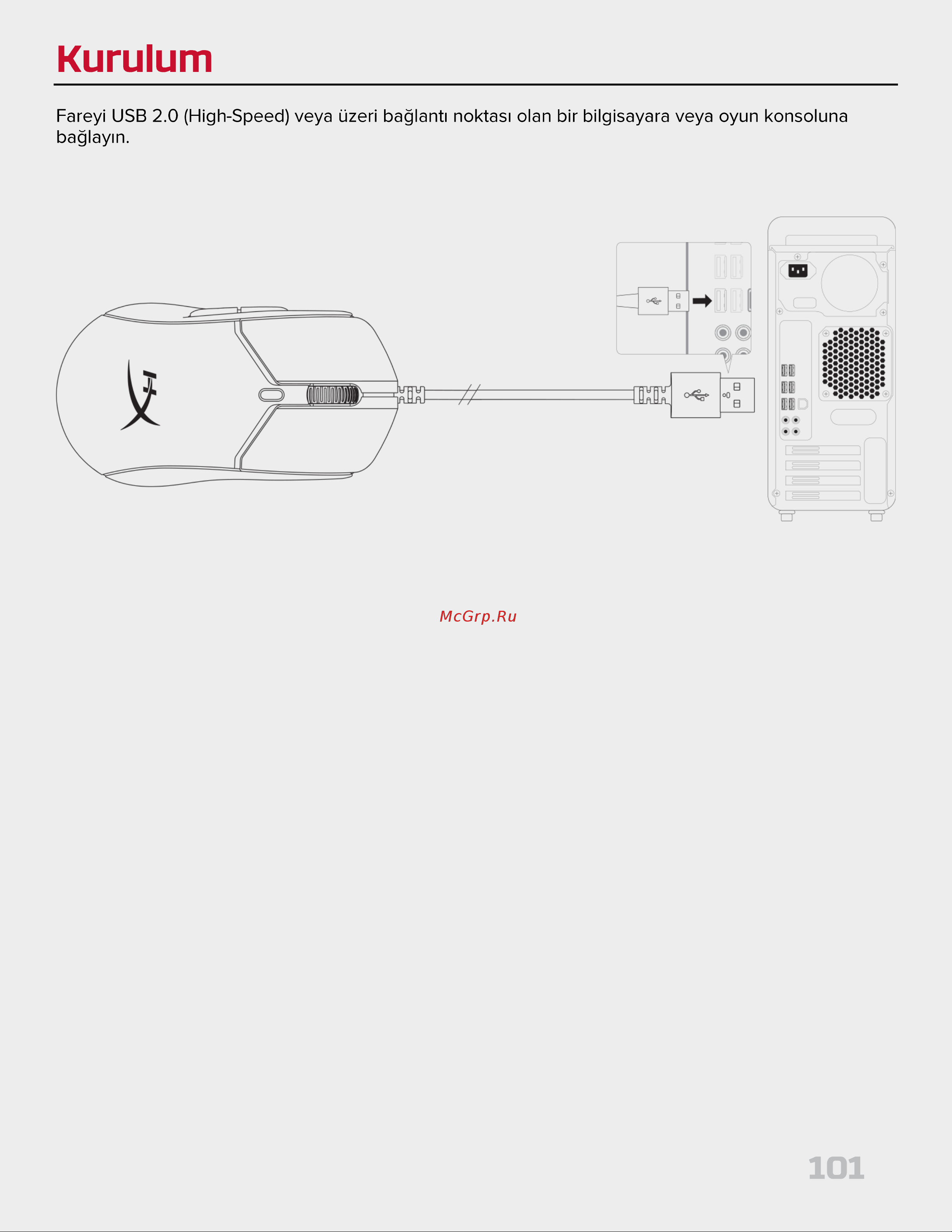 HyperX Pulsefire Haste 2 Black Руководство по эксплуатации онлайн [101/194] 889080