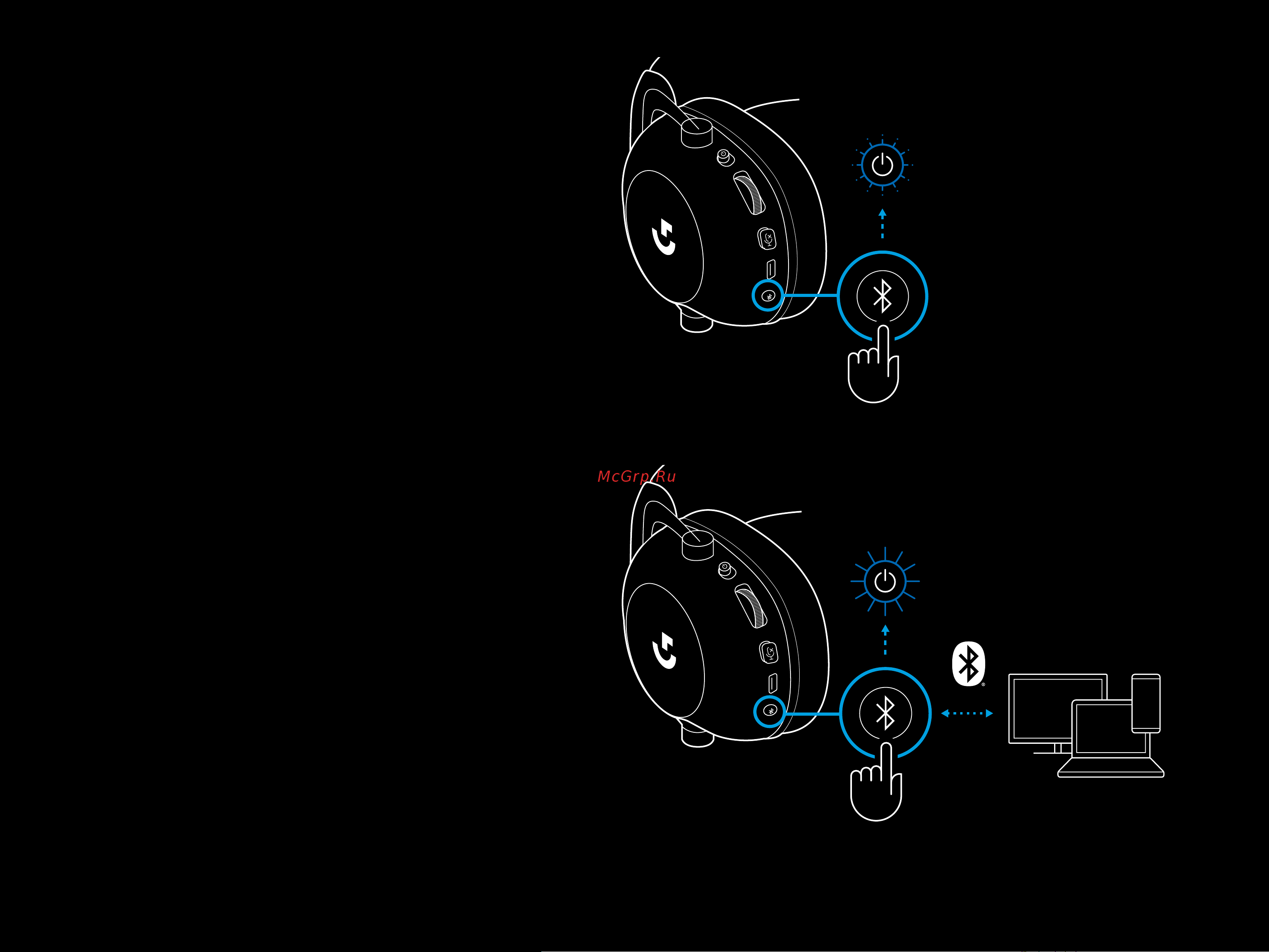 Logitech G PRO X 2 Wireless Black Руководство по эксплуатации онлайн [361/380] 889142