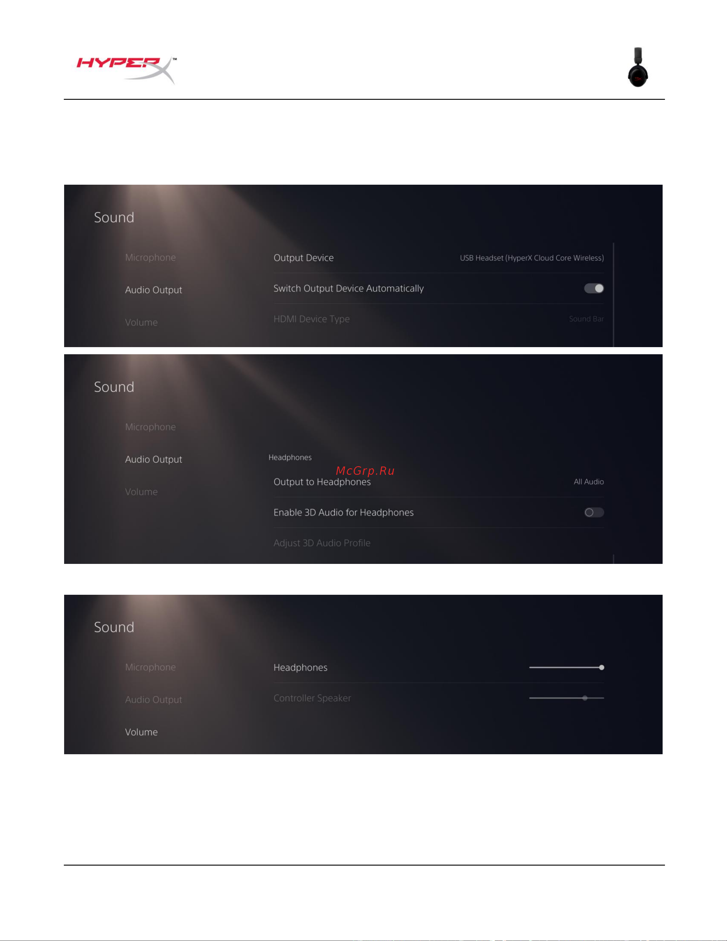 HyperX Cloud Core Wireless Руководство по эксплуатации онлайн [11/17] 889102